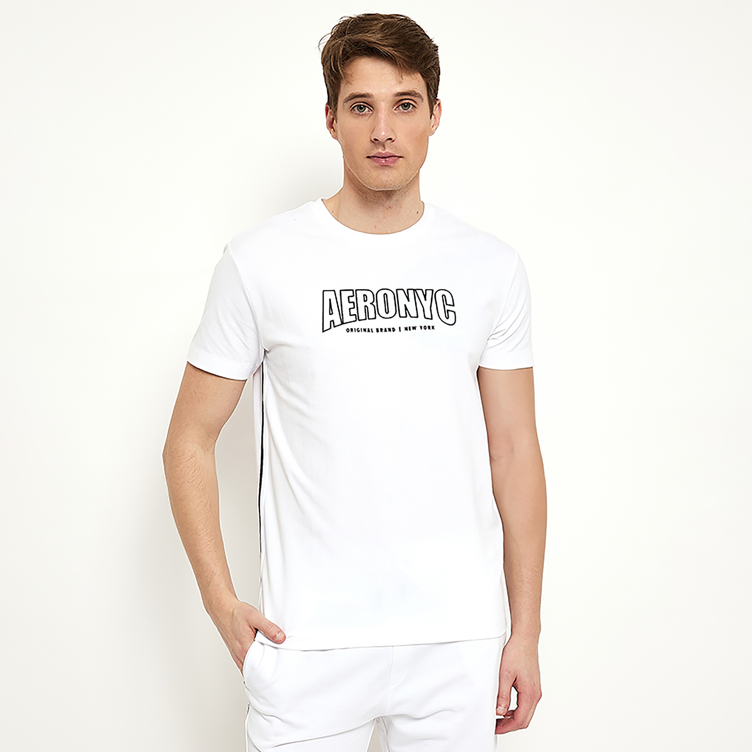 تي شيرت من ايروبوستال بأكمام قصيرة و ياقة مستديرة مع طبعات-men-clothing-tshirtsandpolos-tshirts-image-9
