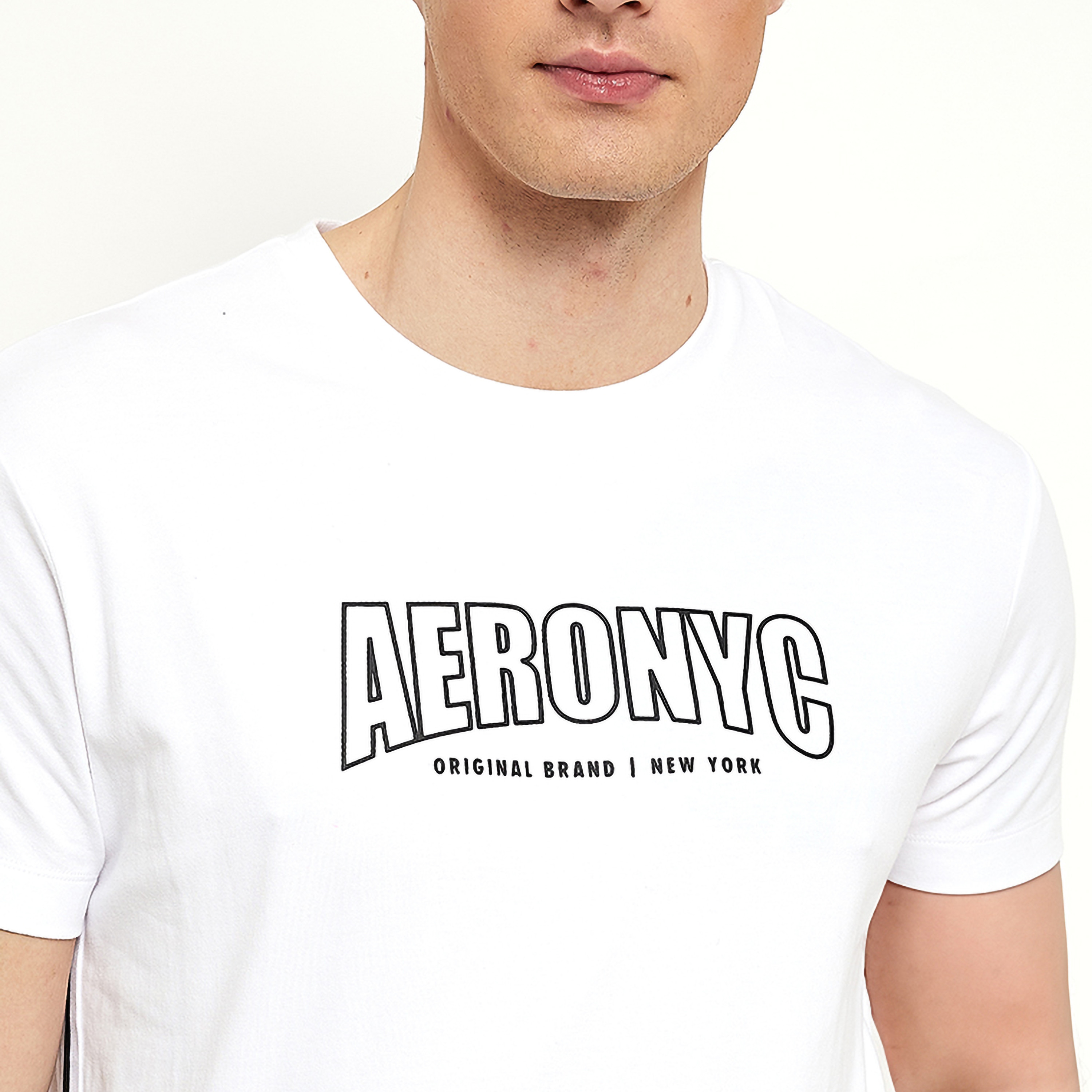تي شيرت من ايروبوستال بأكمام قصيرة و ياقة مستديرة مع طبعات-men-clothing-tshirtsandpolos-tshirts-image-11
