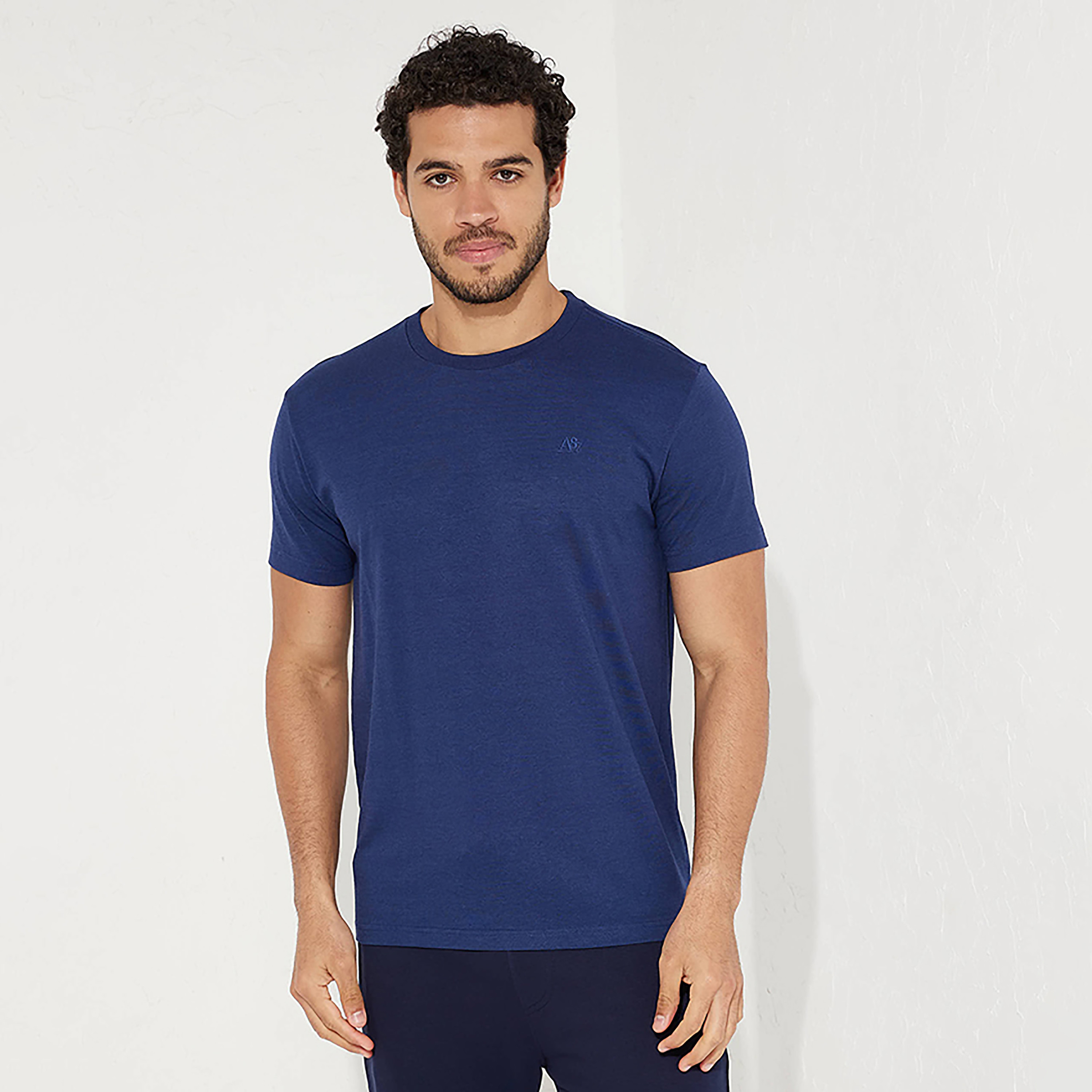 Aeropostale Plain Crew Neck Short Sleeves T-Shirt-men-clothing-tshirtsandpolos-tshirts-image-1