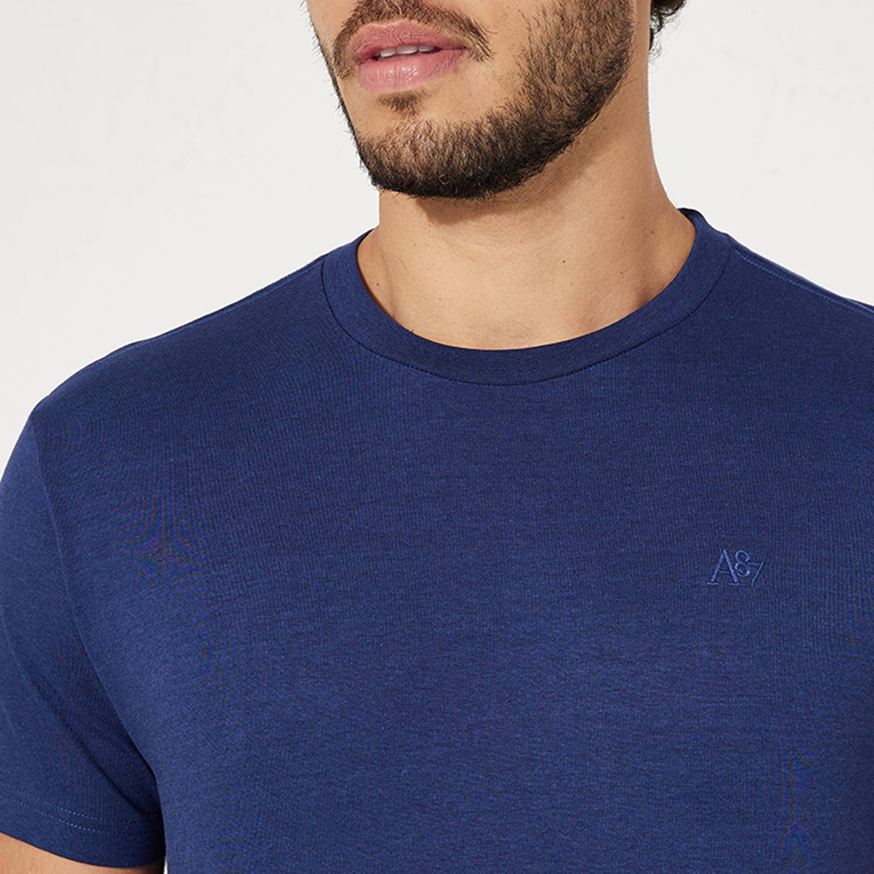 Aeropostale Plain Crew Neck Short Sleeves T-Shirt-men-clothing-tshirtsandpolos-tshirts-image-3