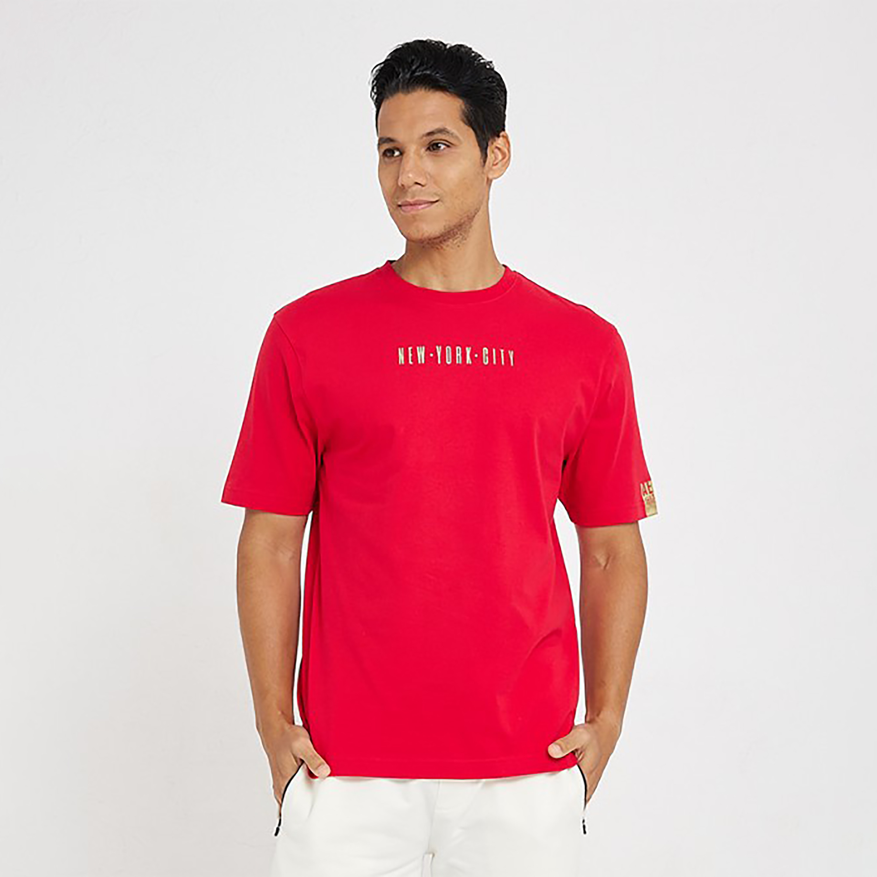 تي شيرت من ايروبوستال بأكمام قصيرة و ياقة مستديرة مع طبعات-men-clothing-tshirtsandpolos-tshirts-image-5