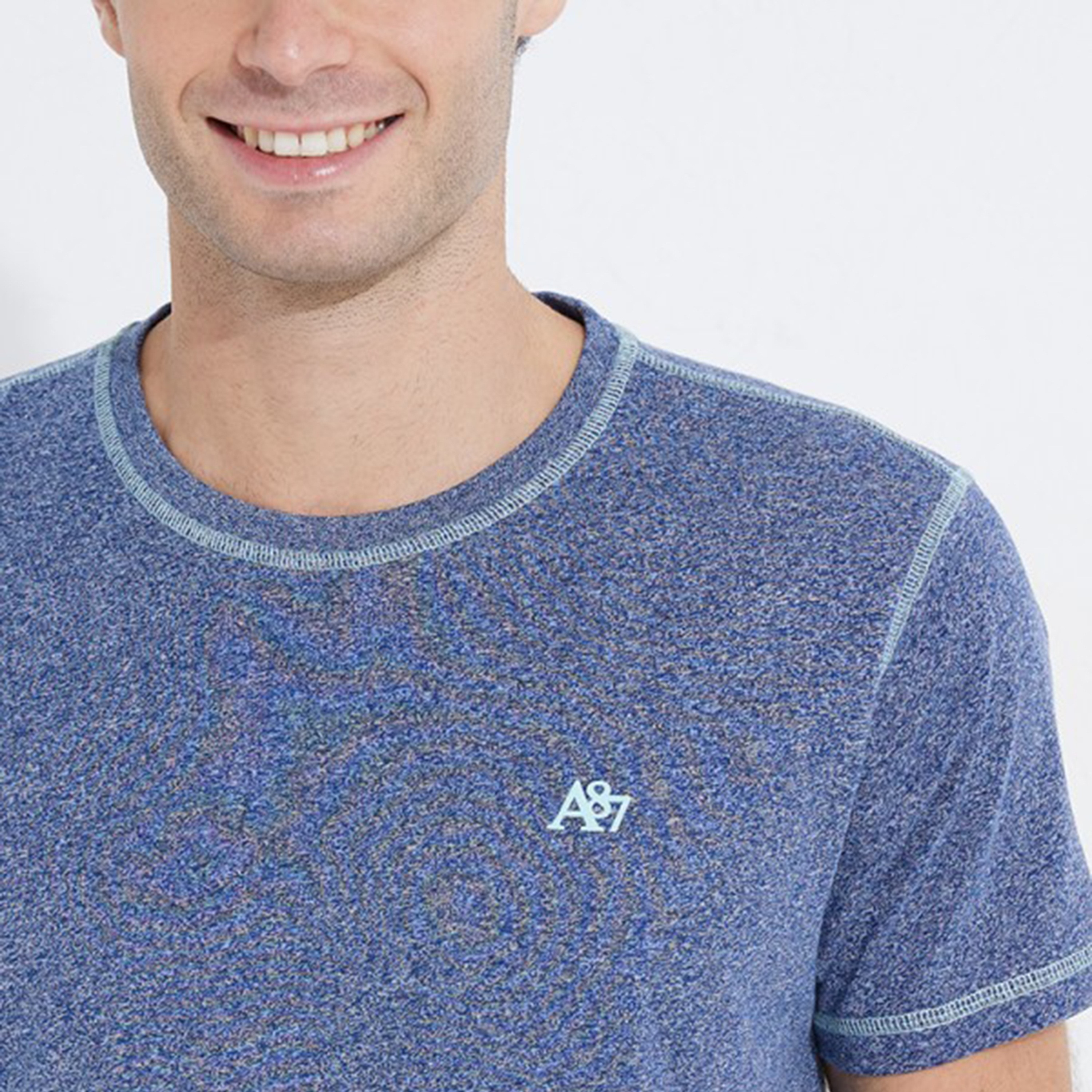 Aeropostale Plain Crew Neck Short Sleeves T-Shirt-men-clothing-tshirtsandpolos-tshirts-image-3