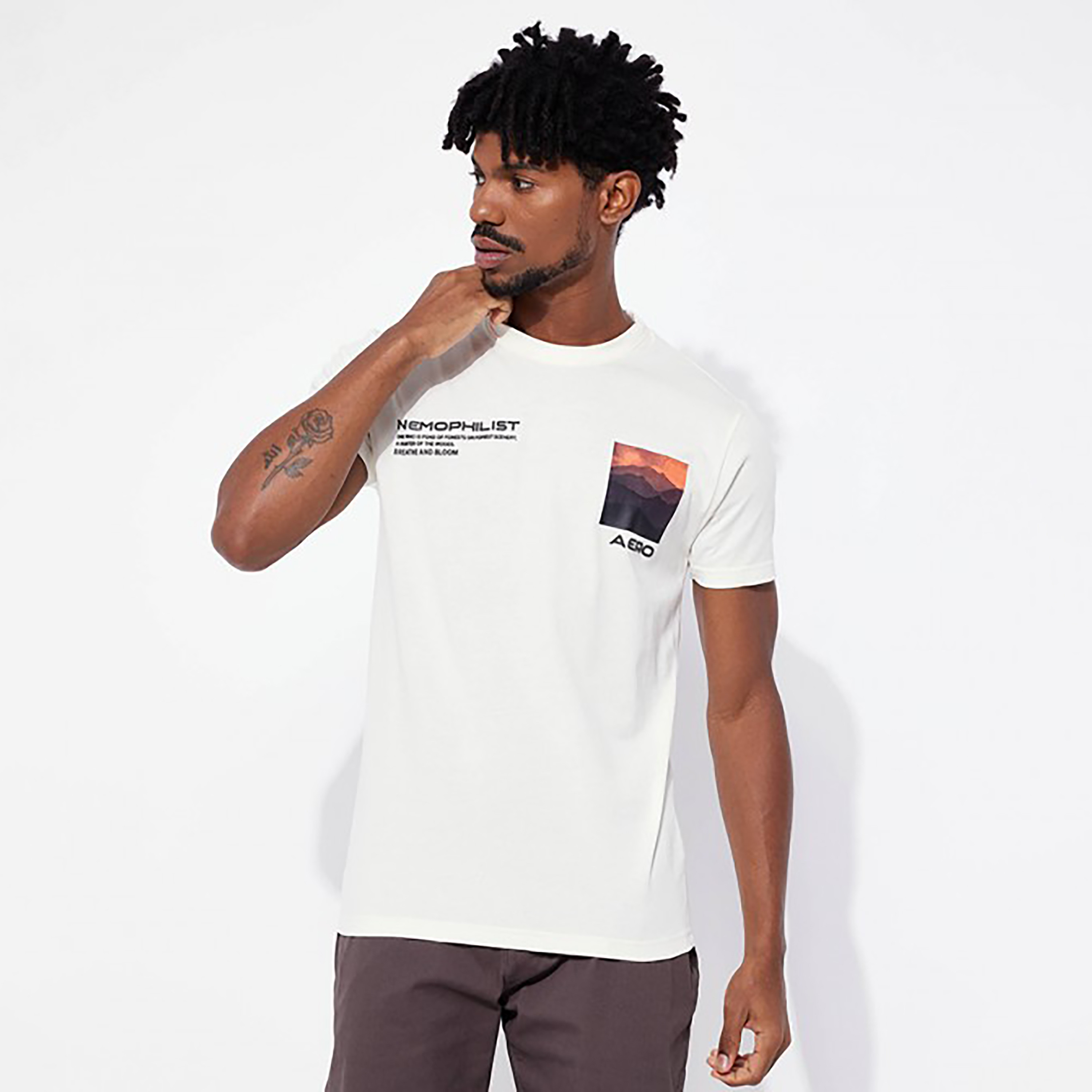 تي شيرت من ايروبوستال بأكمام قصيرة و ياقة مستديرة مع طبعات-men-clothing-tshirtsandpolos-tshirts-image-1
