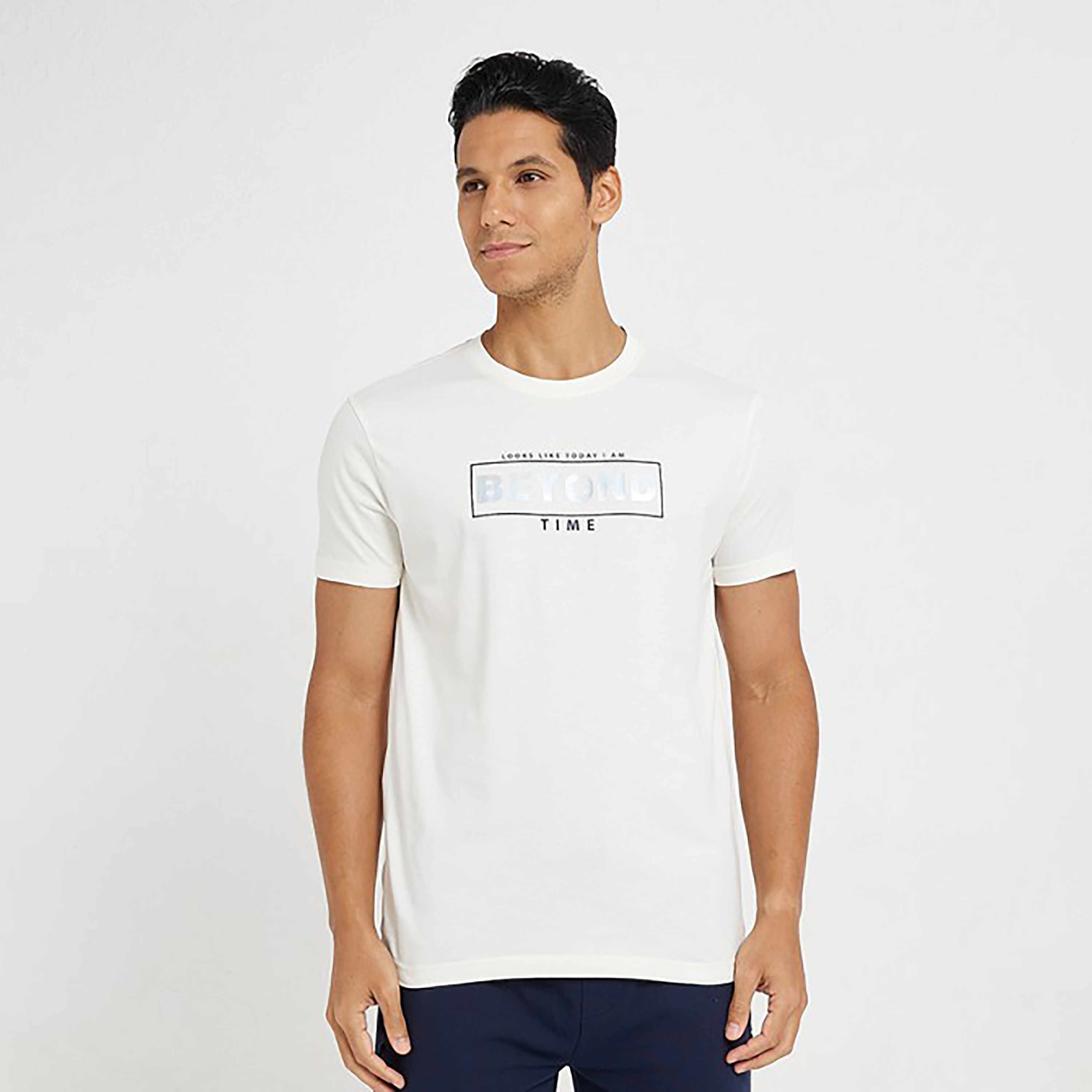 تي شيرت من ايروبوستال بأكمام قصيرة و ياقة مستديرة مع طبعات-men-clothing-tshirtsandpolos-tshirts-image-1