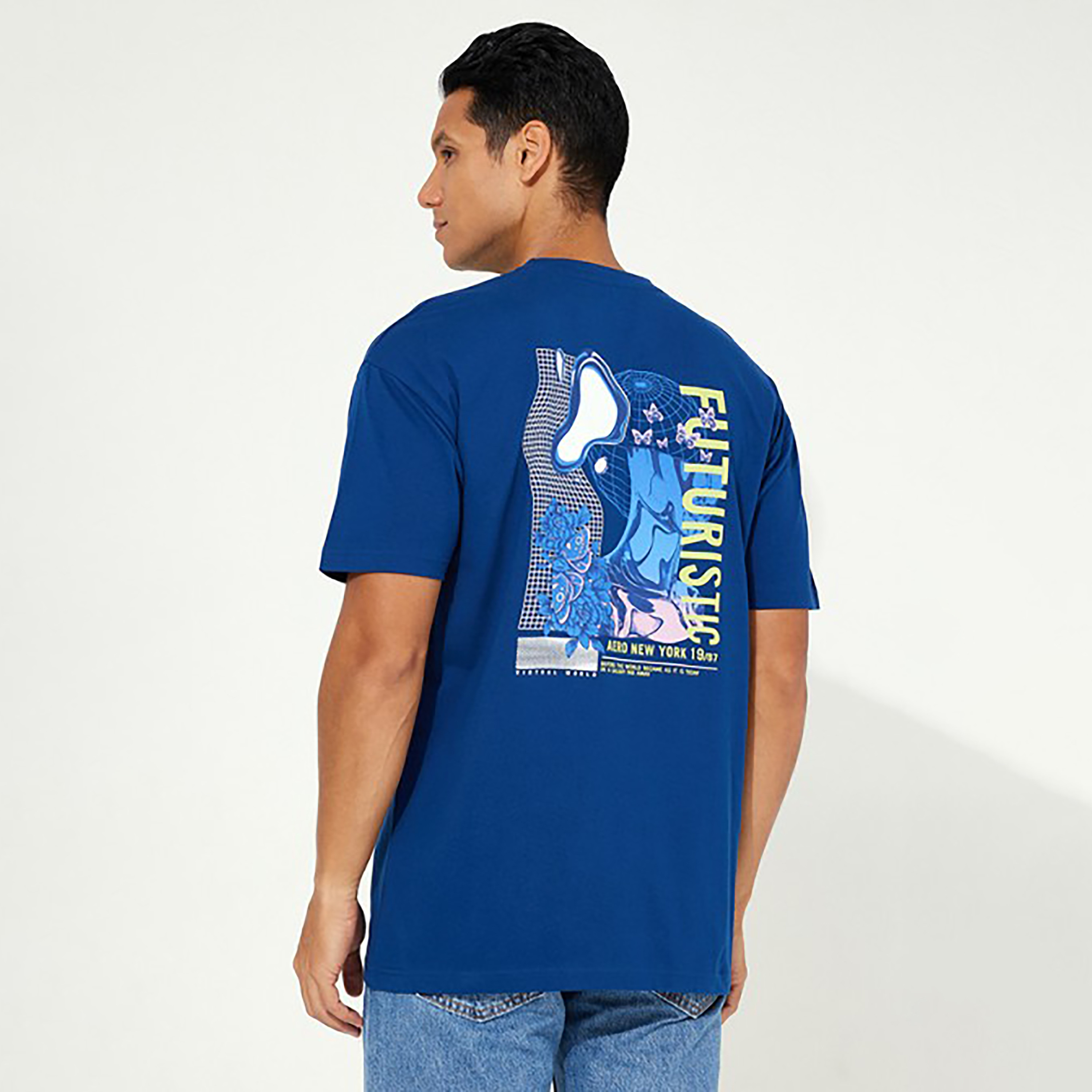 تي شيرت من ايروبوستال بأكمام قصيرة و ياقة مستديرة ذات جرافيك-men-clothing-tshirtsandpolos-tshirts-image-4