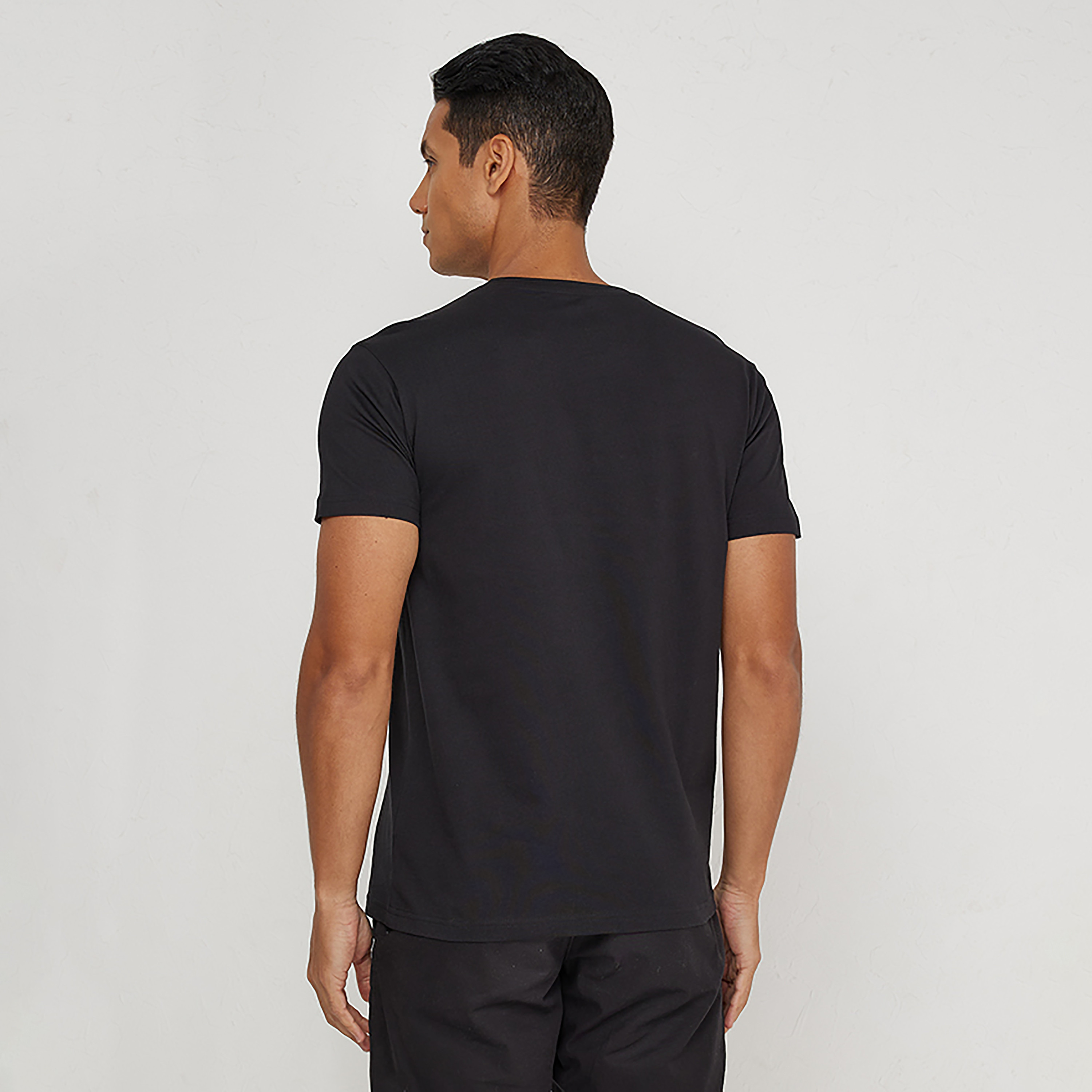 تي شيرت من ايروبوستال بأكمام قصيرة و ياقة مستديرة مع مزين-men-clothing-tshirtsandpolos-tshirts-image-4