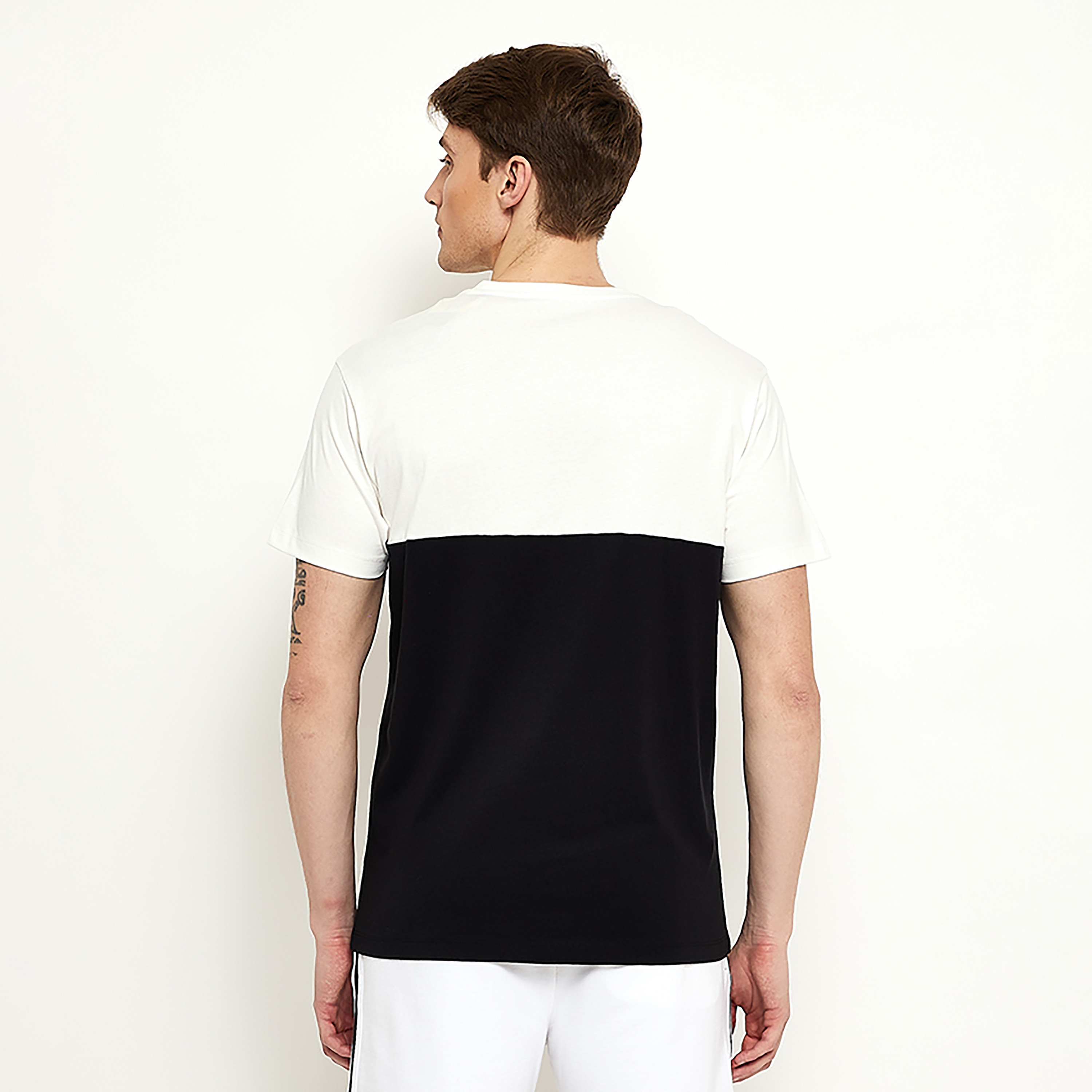 تي شيرت من ايروبوستال بأكمام قصيرة و ياقة مستديرة مع كلر بلوك-men-clothing-tshirtsandpolos-tshirts-image-4