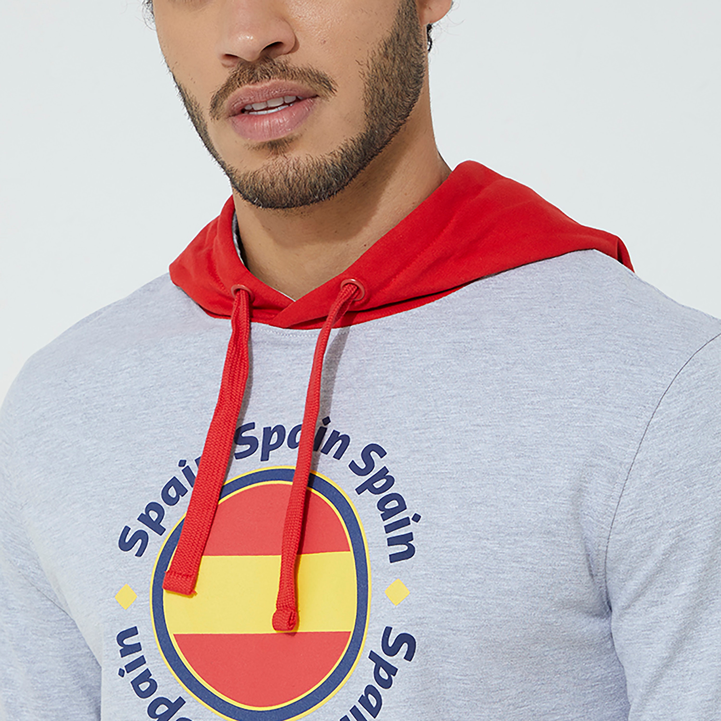Aeropostale Men Grey Printed Hoodie-men-winterwear-hoodiesandsweatshirts-image-3