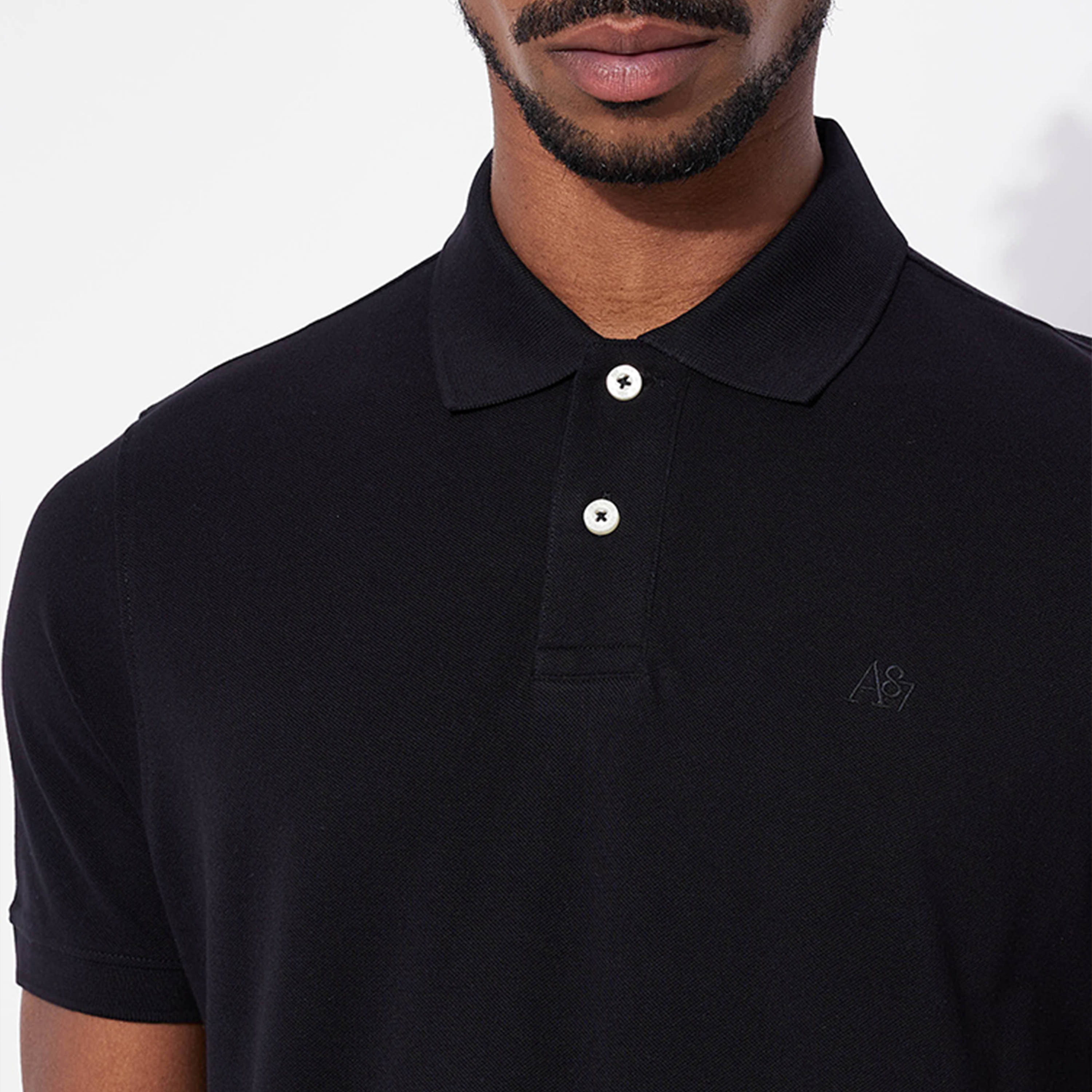 ايروبوستيل- تي شيرت بولو رجالي سادة بأكمام قصيرة وياقة-men-clothing-tshirtsandpolos-polos-image-3