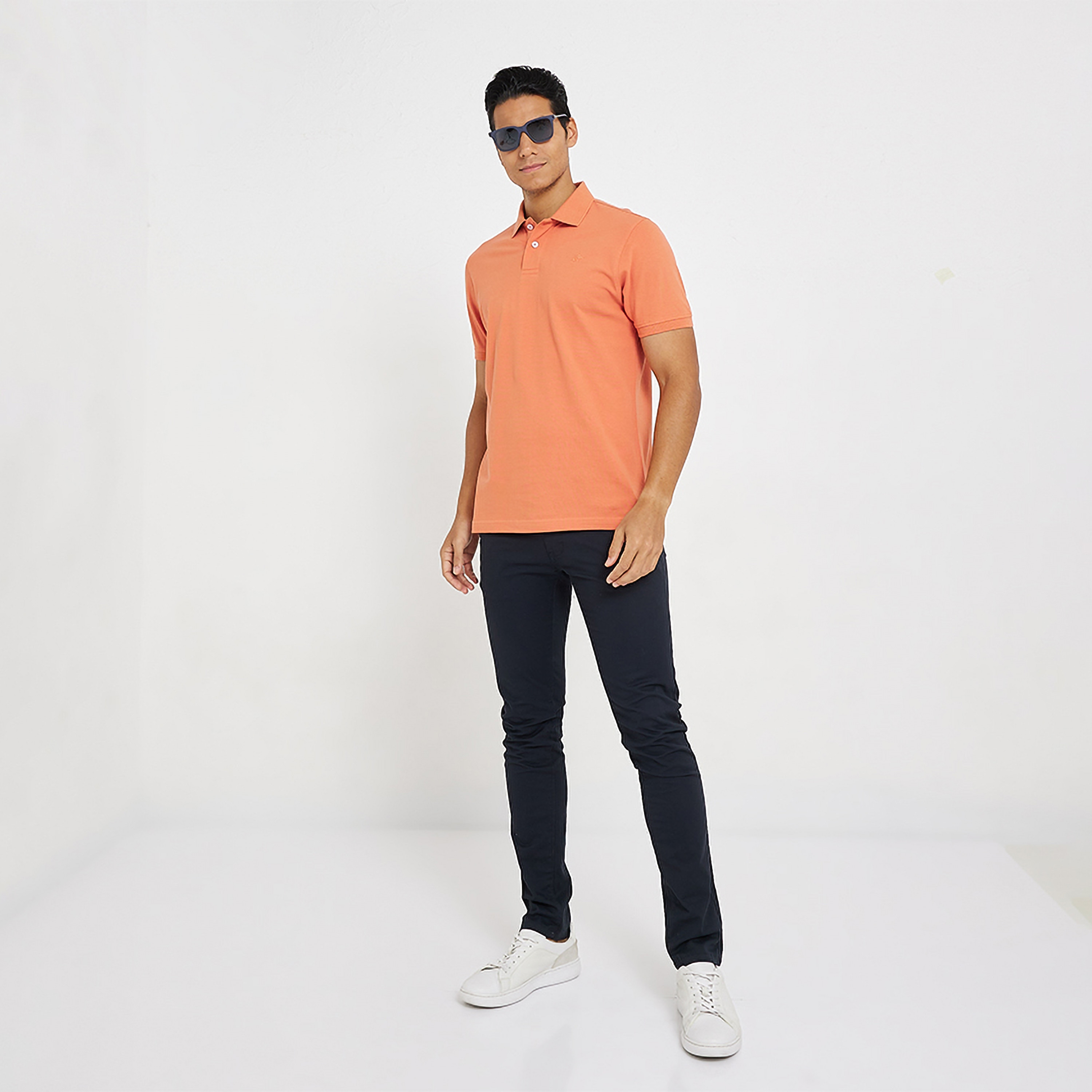 Aeropostale Plain Collared Short Sleeves Polo T-Shirt-men-clothing-tshirtsandpolos-polos-image-2