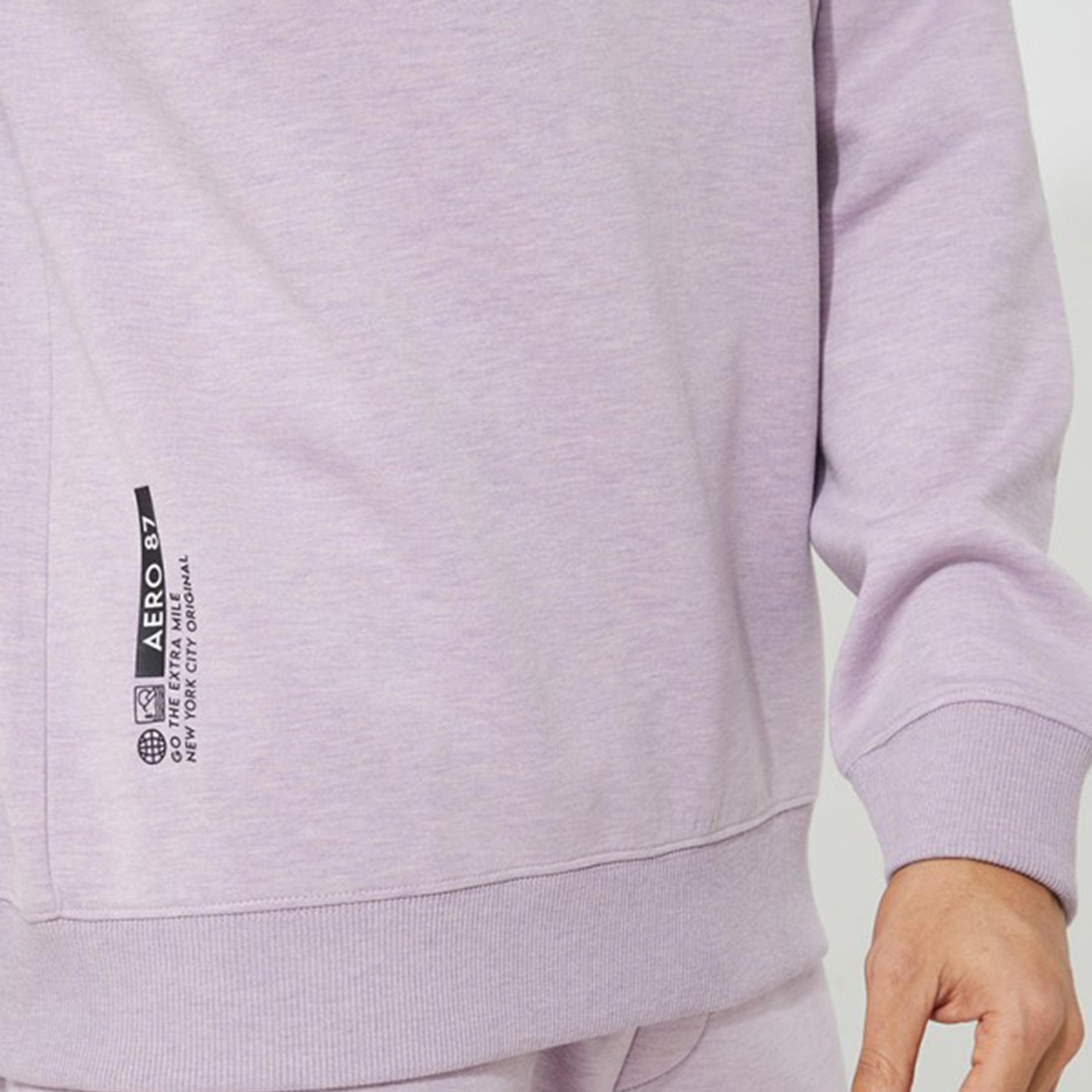 سويت شيرت سادة بياقة عالية من إيروبوستال-men-winterwear-hoodiesandsweatshirts-image-3