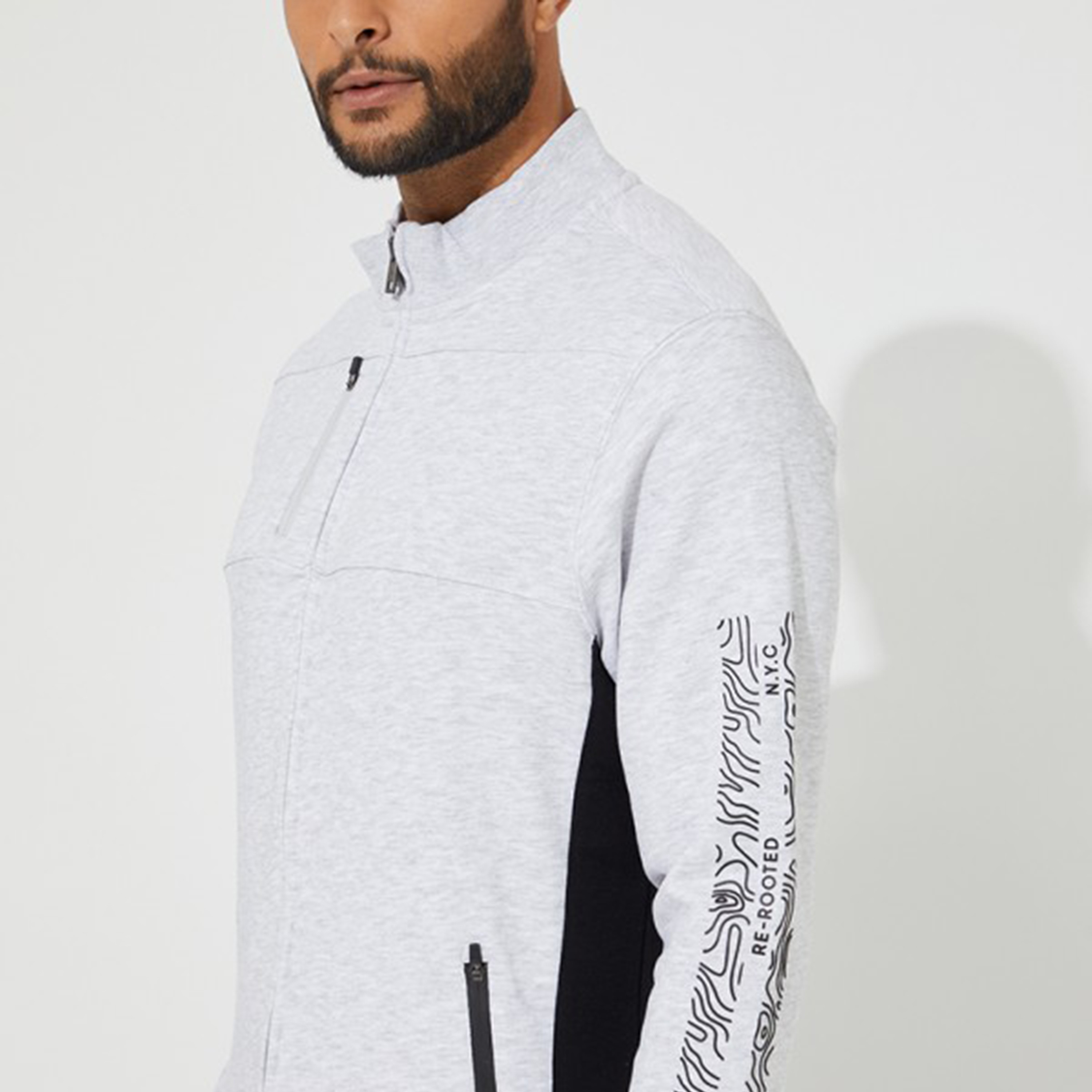 Aeropostale Plain High Neck Jacket-men-clothing-jacketsandblazers-jackets-image-7