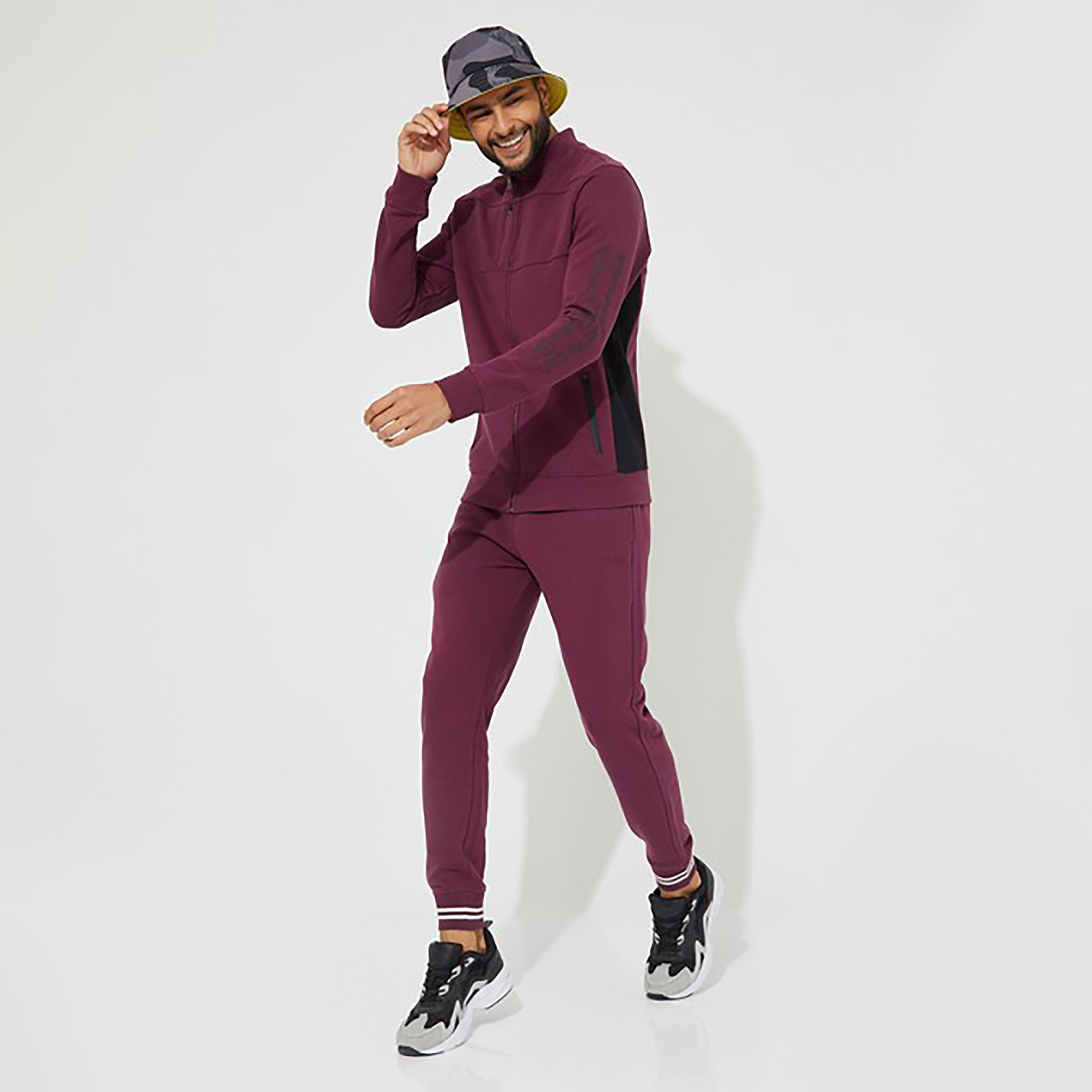 Aeropostale Plain High Neck Jacket-men-clothing-jacketsandblazers-jackets-image-2