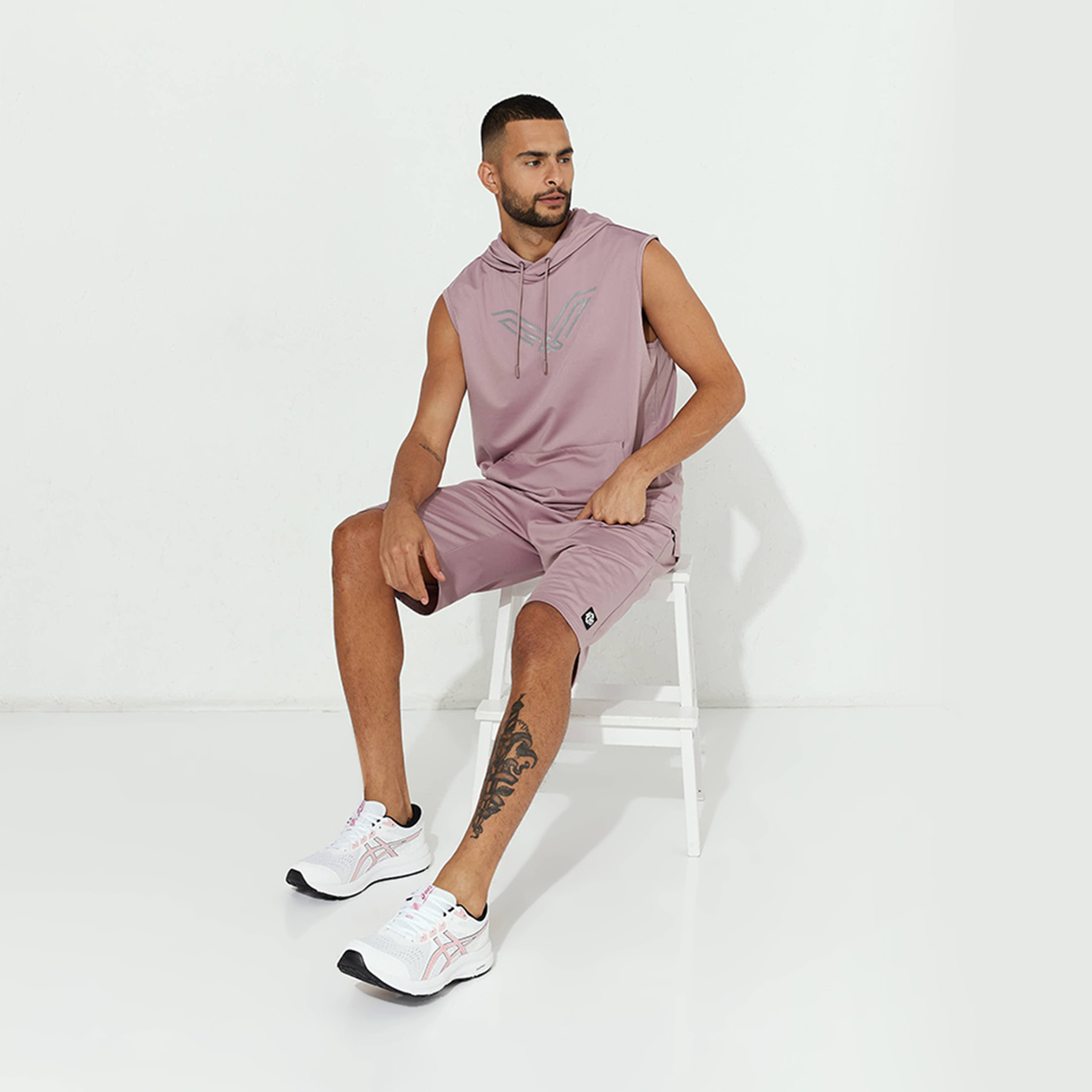 Aeropostale Men's Solid Sleeveless Hooded T-shirt with Front Kangaroo Pocket-men-clothing-tshirtsandpolos-tshirts-image-2