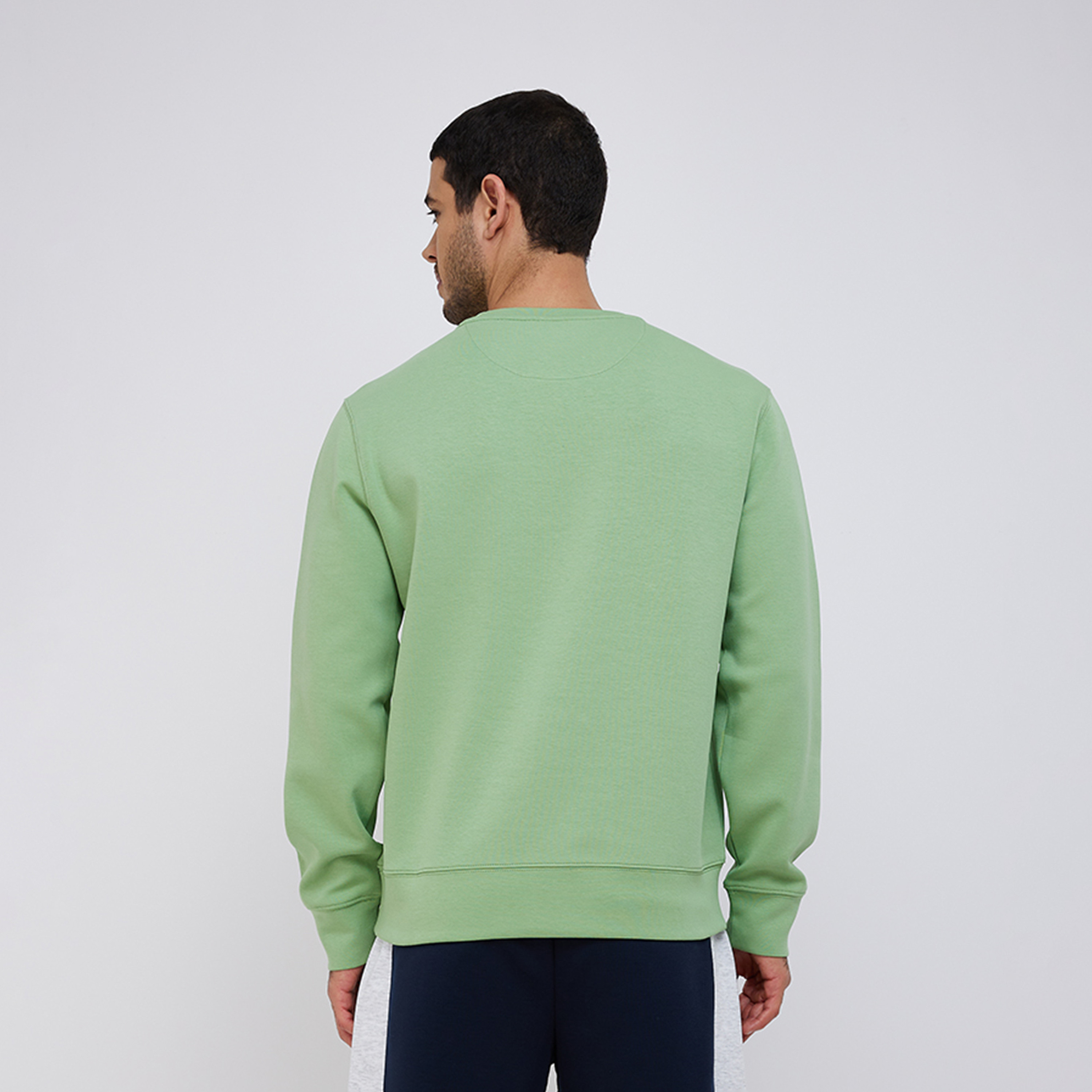 Aeropostale Men's Printed Crew Neck Long Sleeves Sweatshirt with Elastic Waistband-men-clothing-hoodiesandsweatshirts-image-4