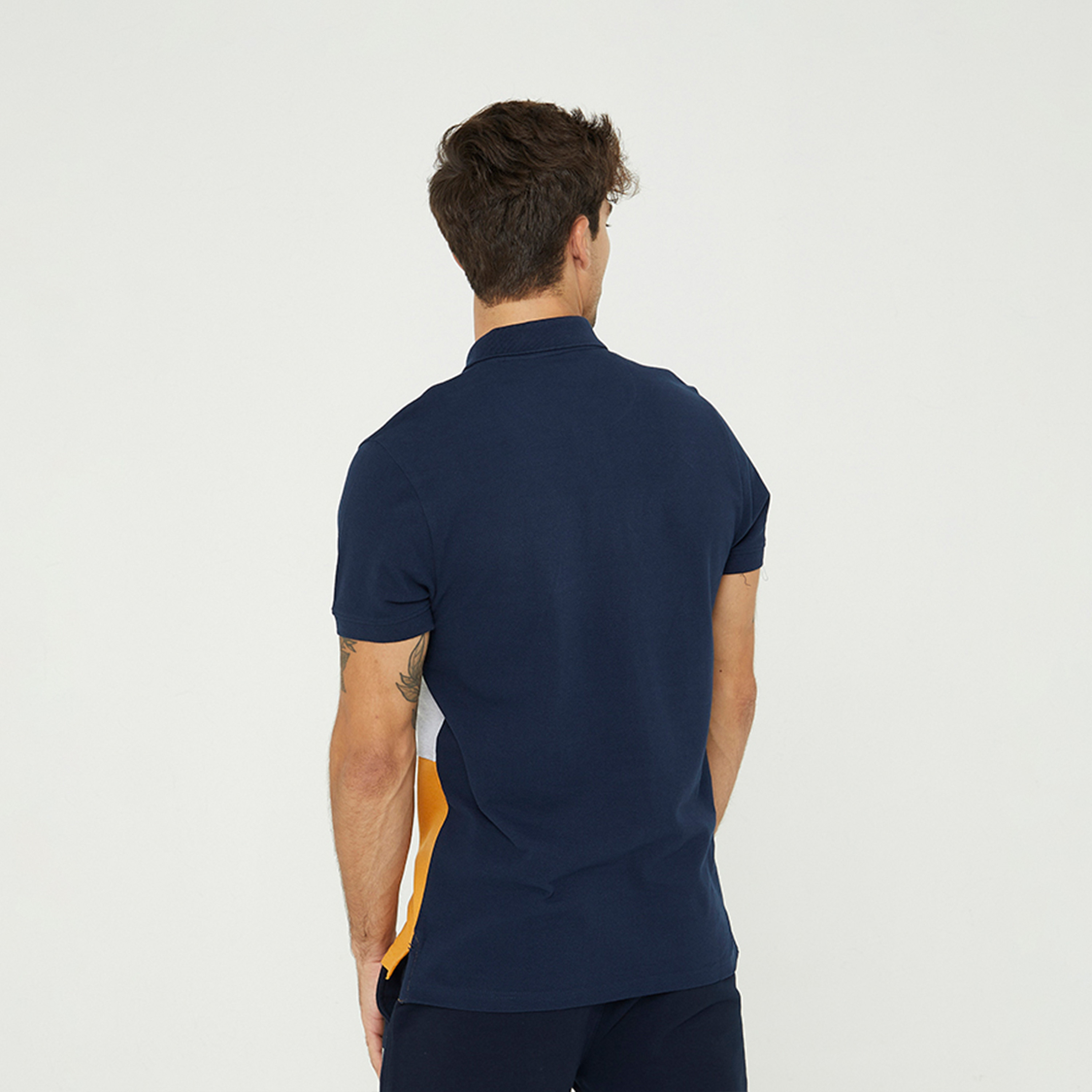 ايروبوستيل- تي شيرت بولو رجالي منقوش بأكمام قصيرة وياقة بألوان متعددة-men-clothing-tshirtsandpolos-polos-image-4