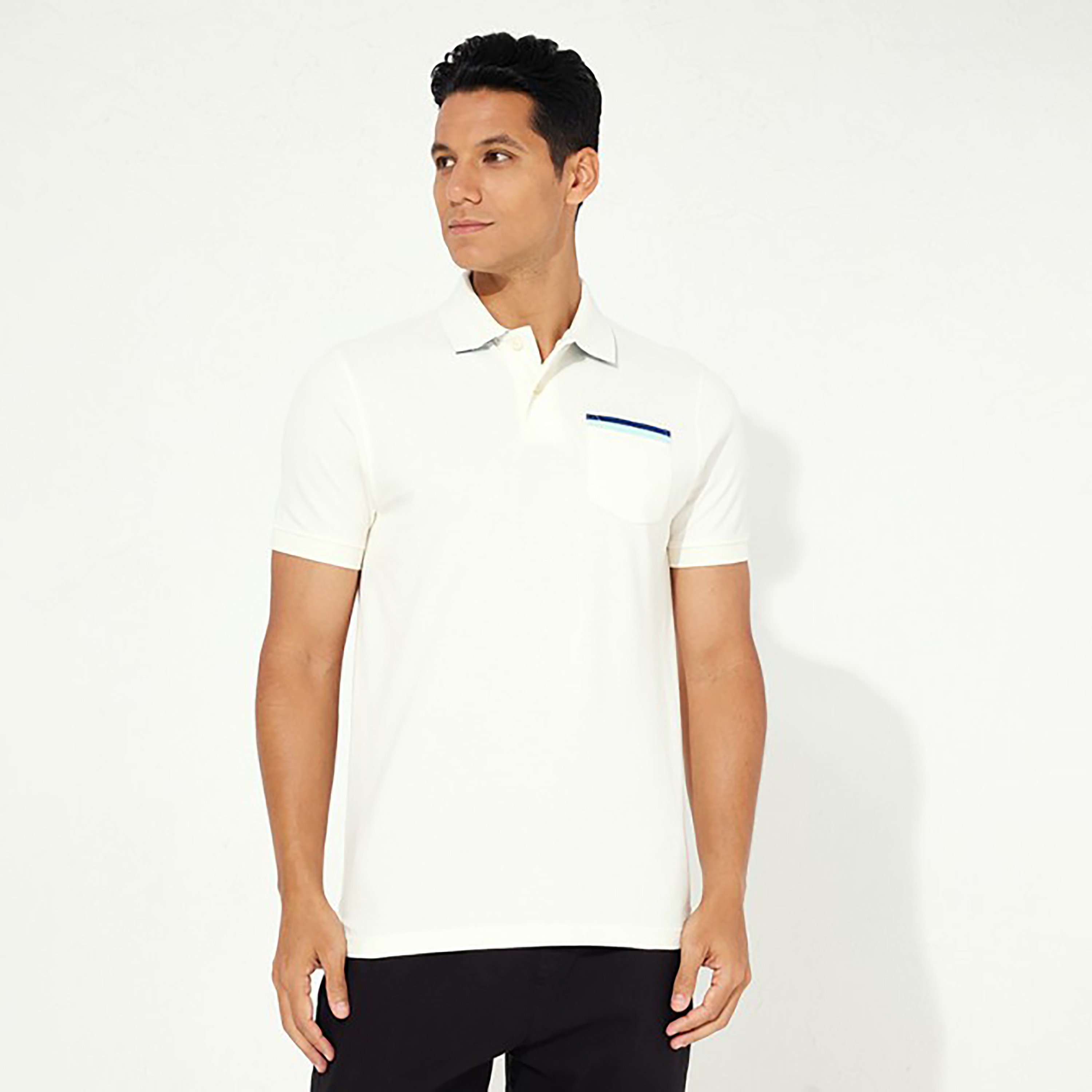 Aeropostale Plain Collared Short Sleeves Polo T-Shirt-men-clothing-tshirtsandpolos-polos-image-1