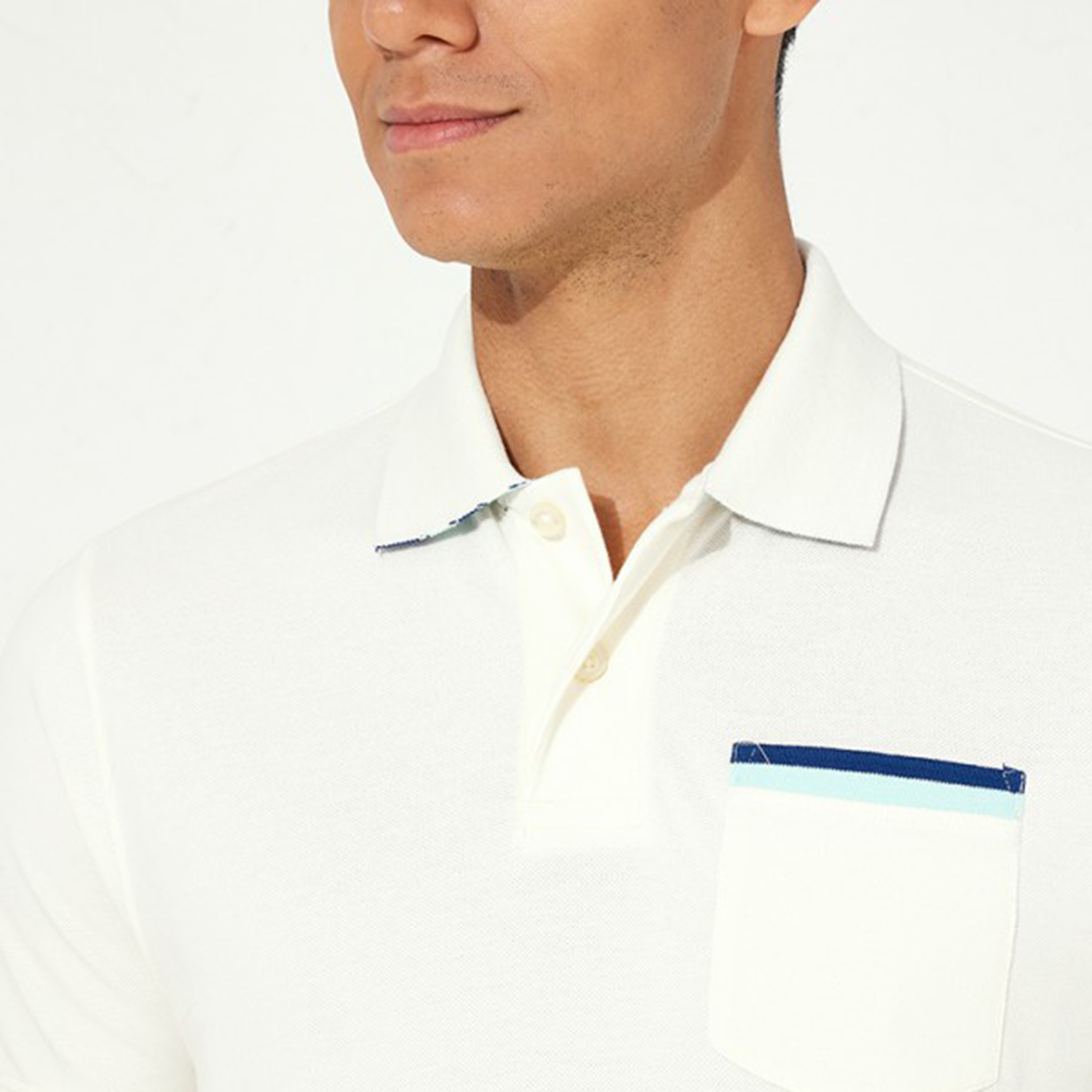 بولو تي شيرت سادة ذو ياقة من ايروبوستال بأكمام قصيرة-men-clothing-tshirtsandpolos-polos-image-3