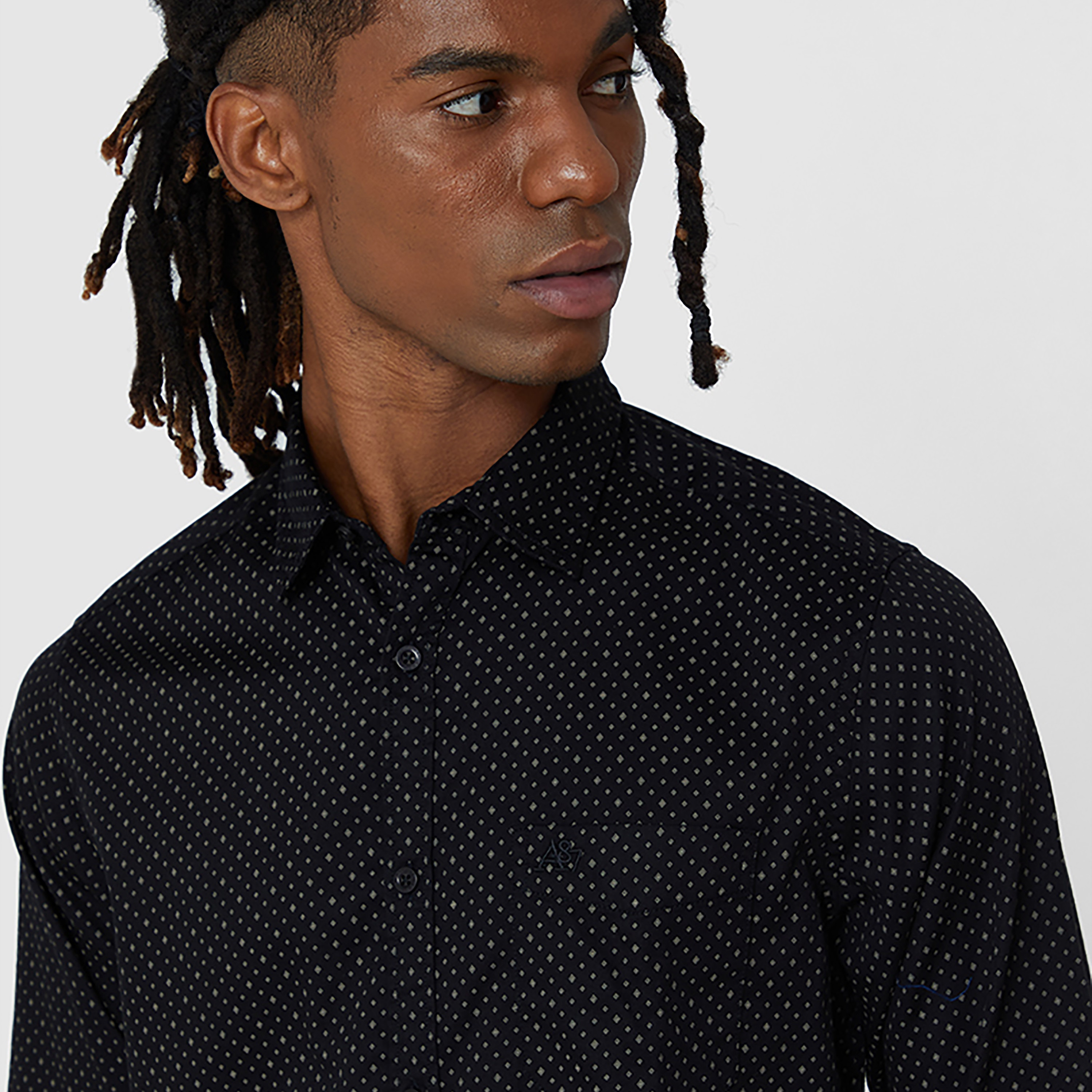 Aeropostale Printed Collared Long Sleeves Men's Shirt-men-clothing-shirts-image-3
