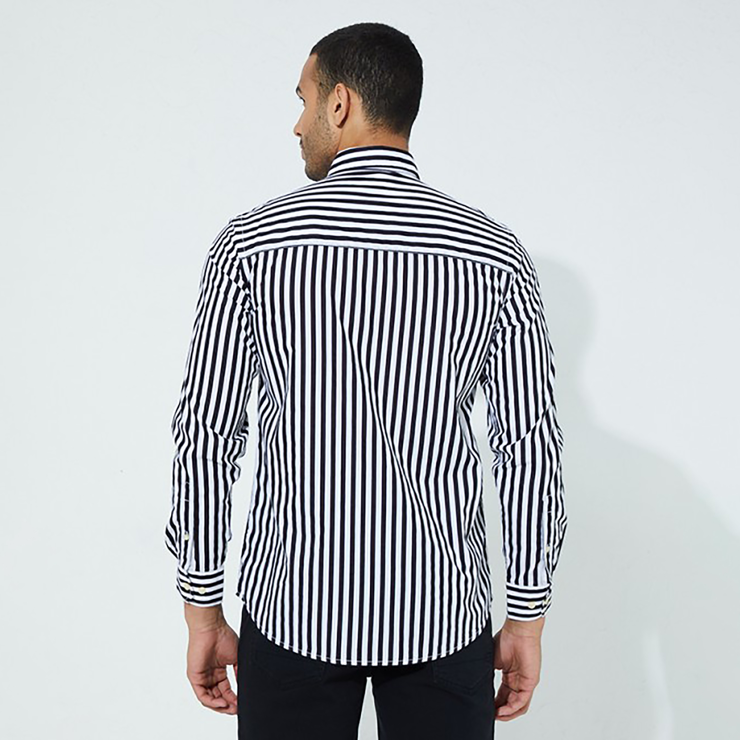 Aeropostale Striped Collared Long Sleeves Shirt-men-clothing-shirts-image-4
