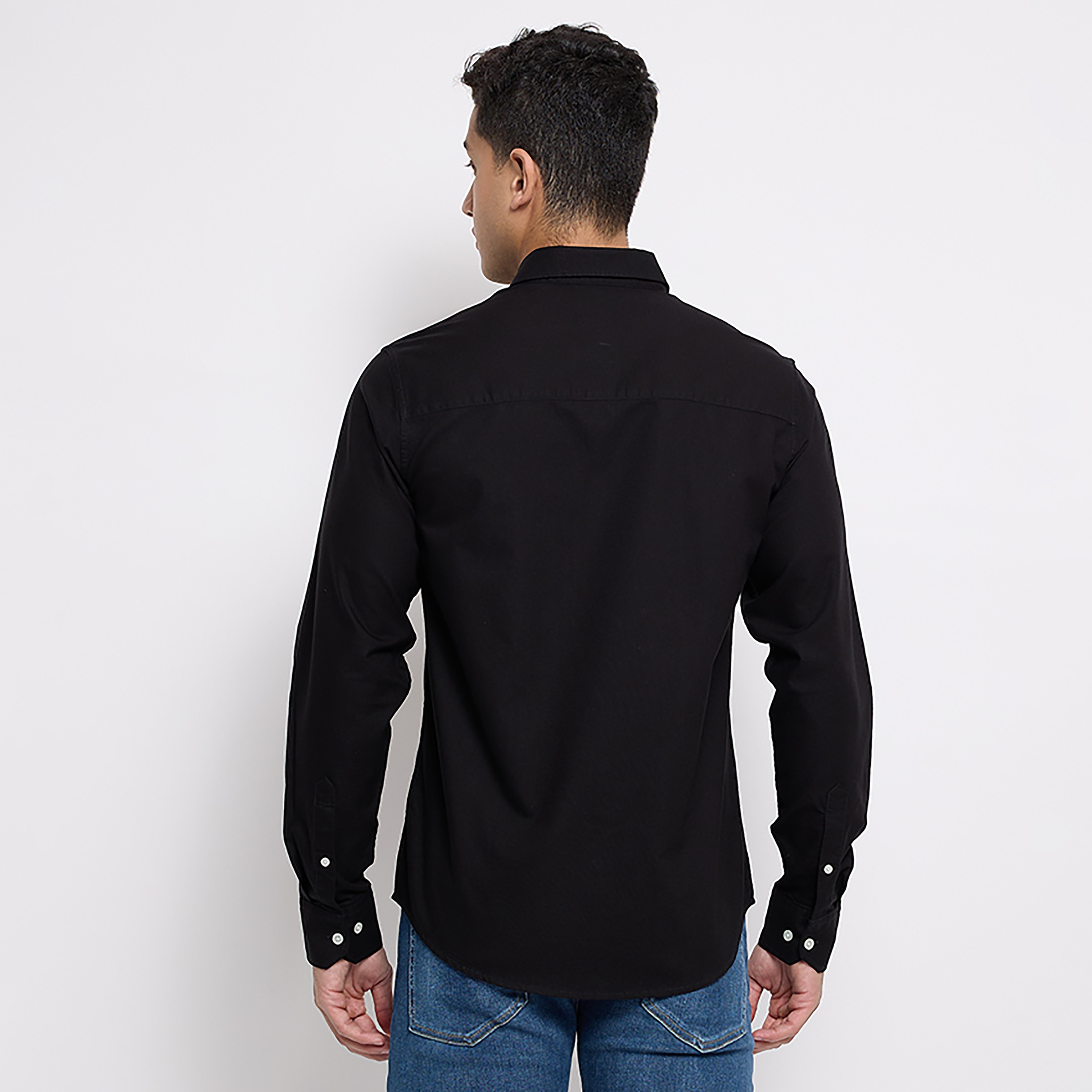 Aeropostale Plain Classic Collar Long Sleeves Shirt-men-clothing-shirts-image-4