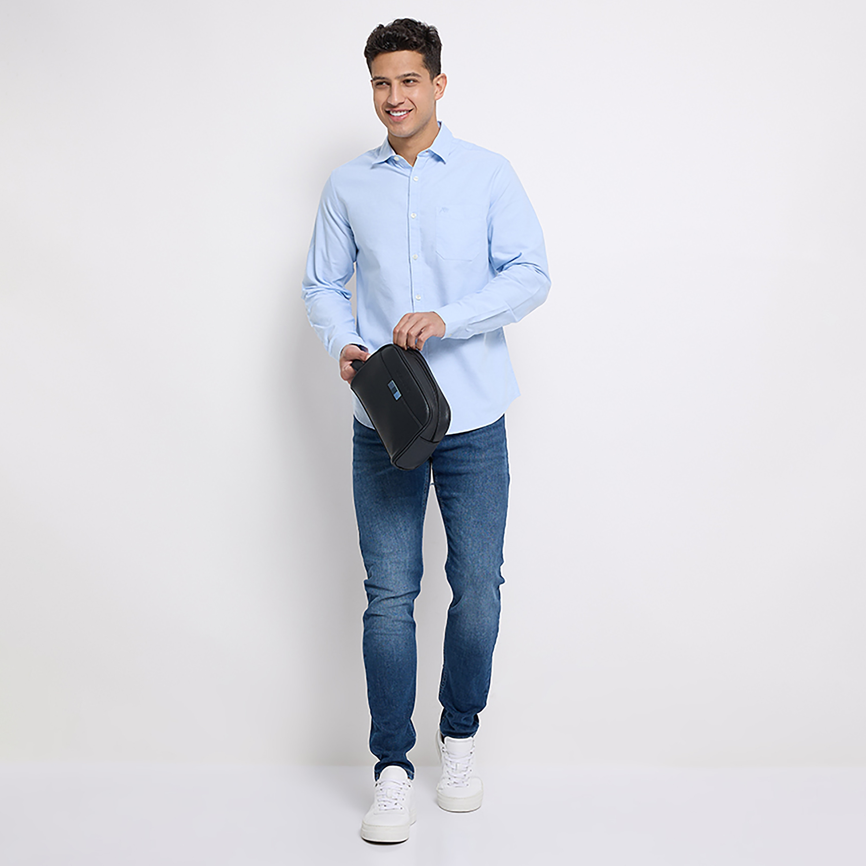 Aeropostale Plain Classic Collar Long Sleeves Shirt-men-clothing-shirts-image-2