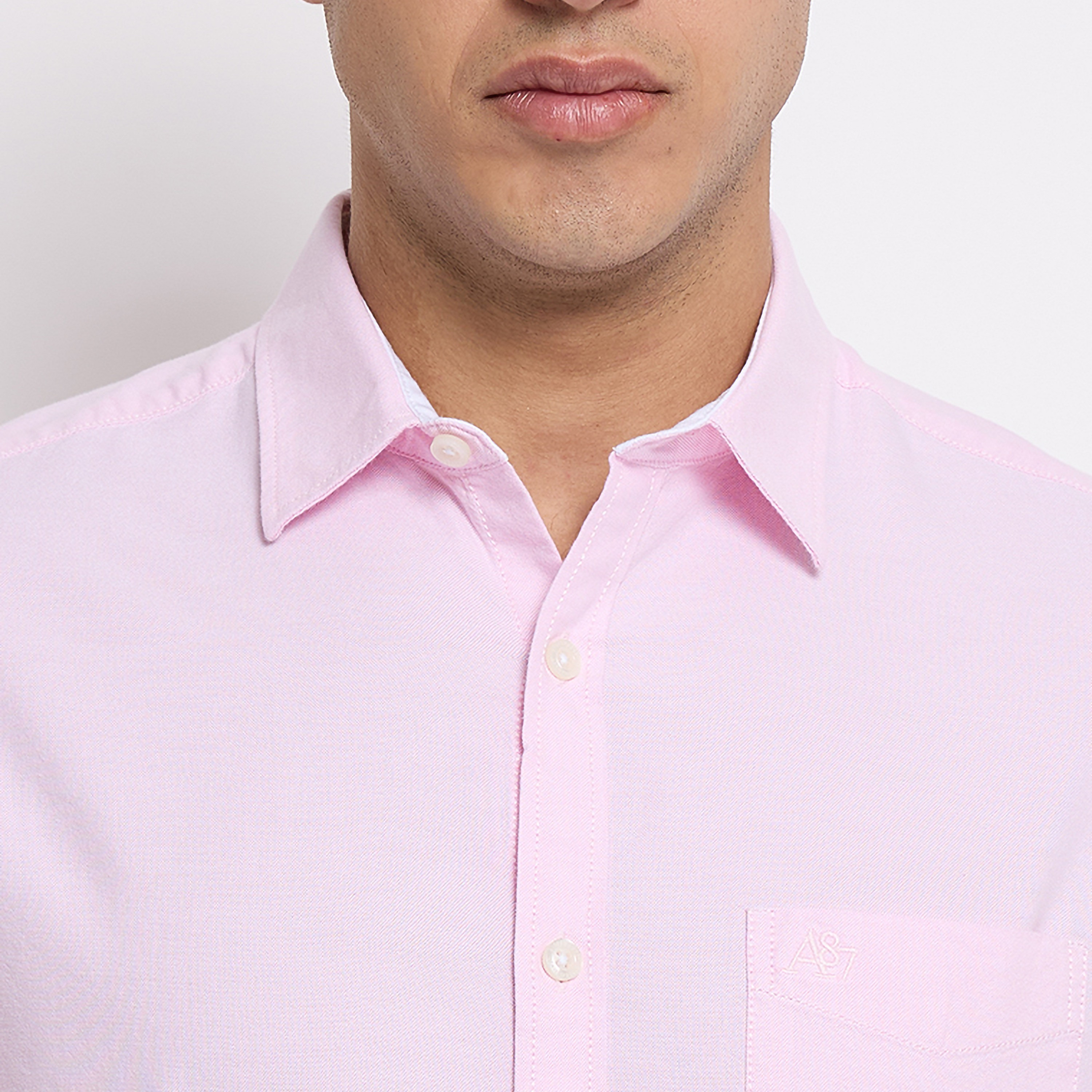 Aeropostale Plain Classic Collar Long Sleeves Shirt-men-clothing-shirts-image-3