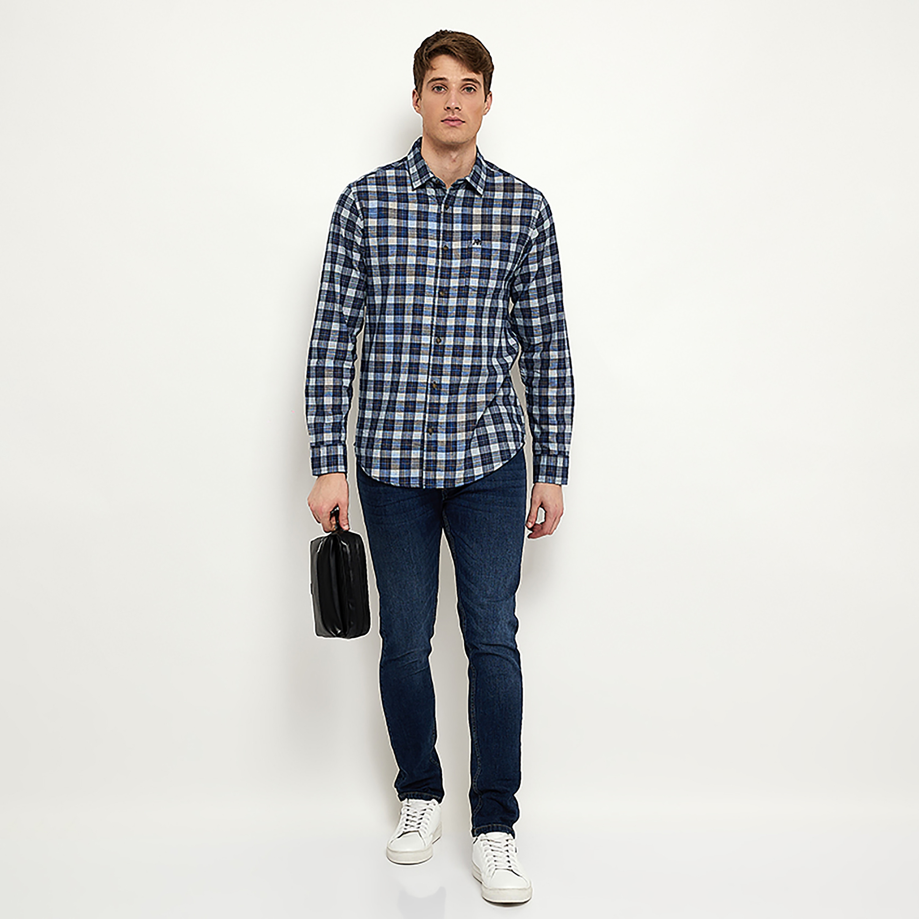 Aeropostale Checked Classic Collar Long Sleeves Shirt-men-clothing-shirts-image-2