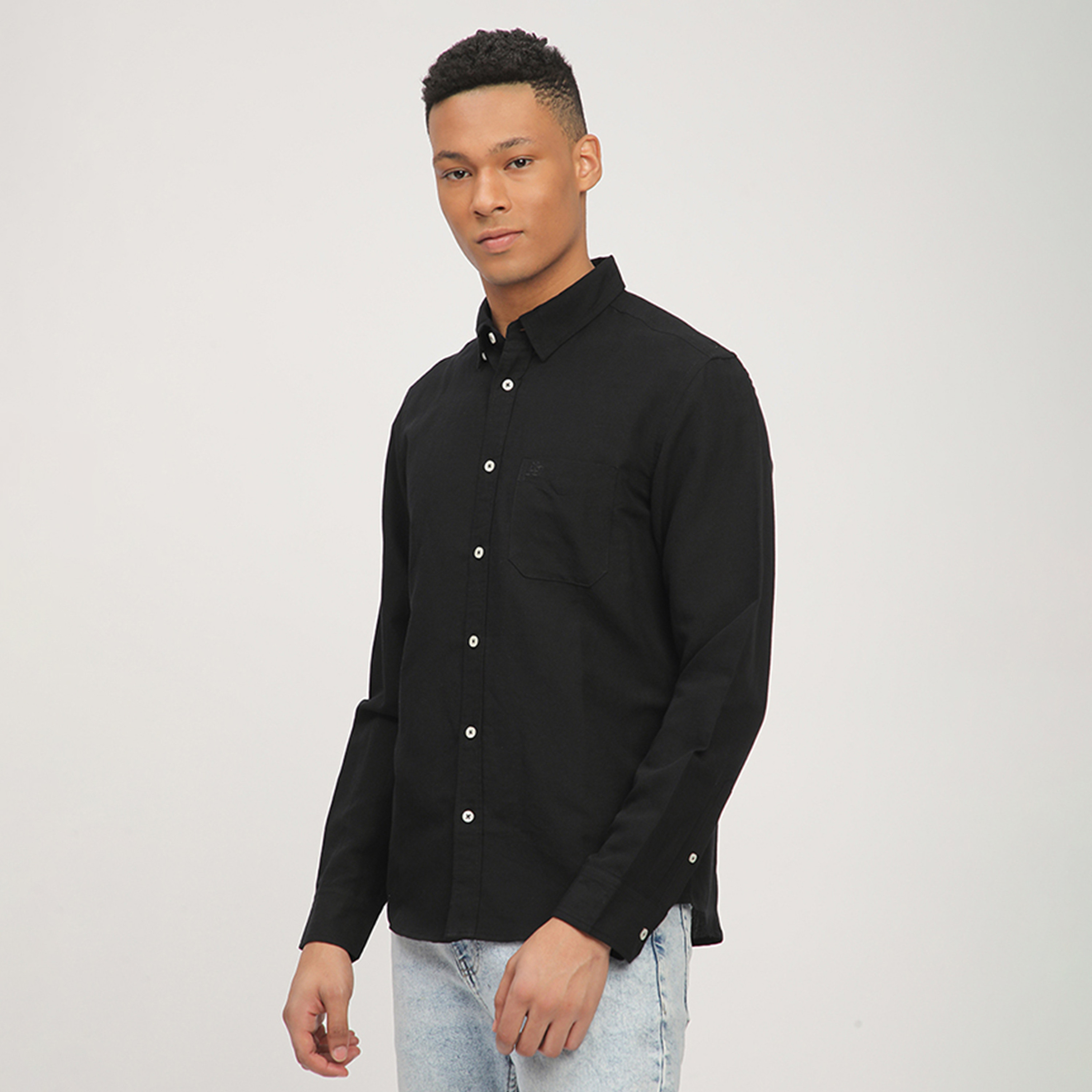 إيروبوستال - قميص  سادة بأكمام طويلة-men-clothing-shirts-image-10