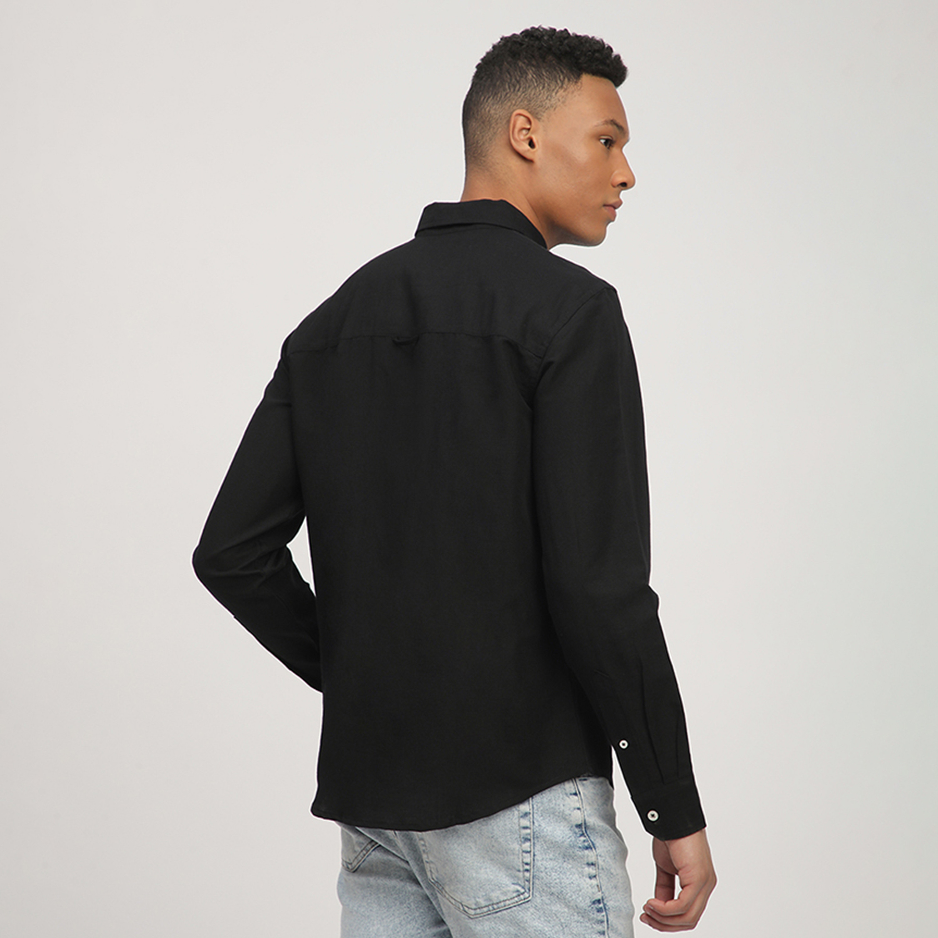 إيروبوستال - قميص  سادة بأكمام طويلة-men-clothing-shirts-image-12