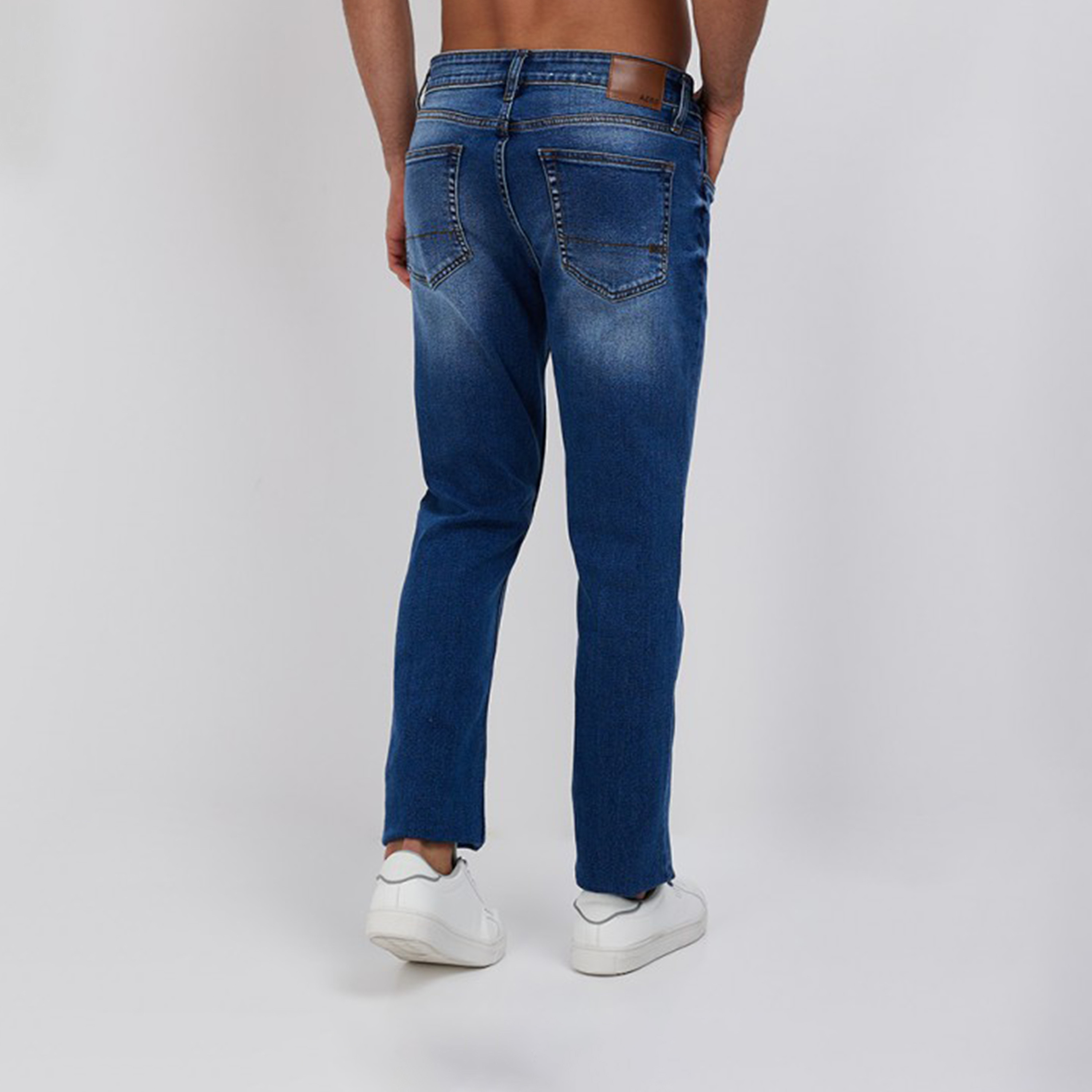 Aeropostale Men's Slim Fit Mid-Rise Denim-men-clothing-bottoms-jeans-image-2