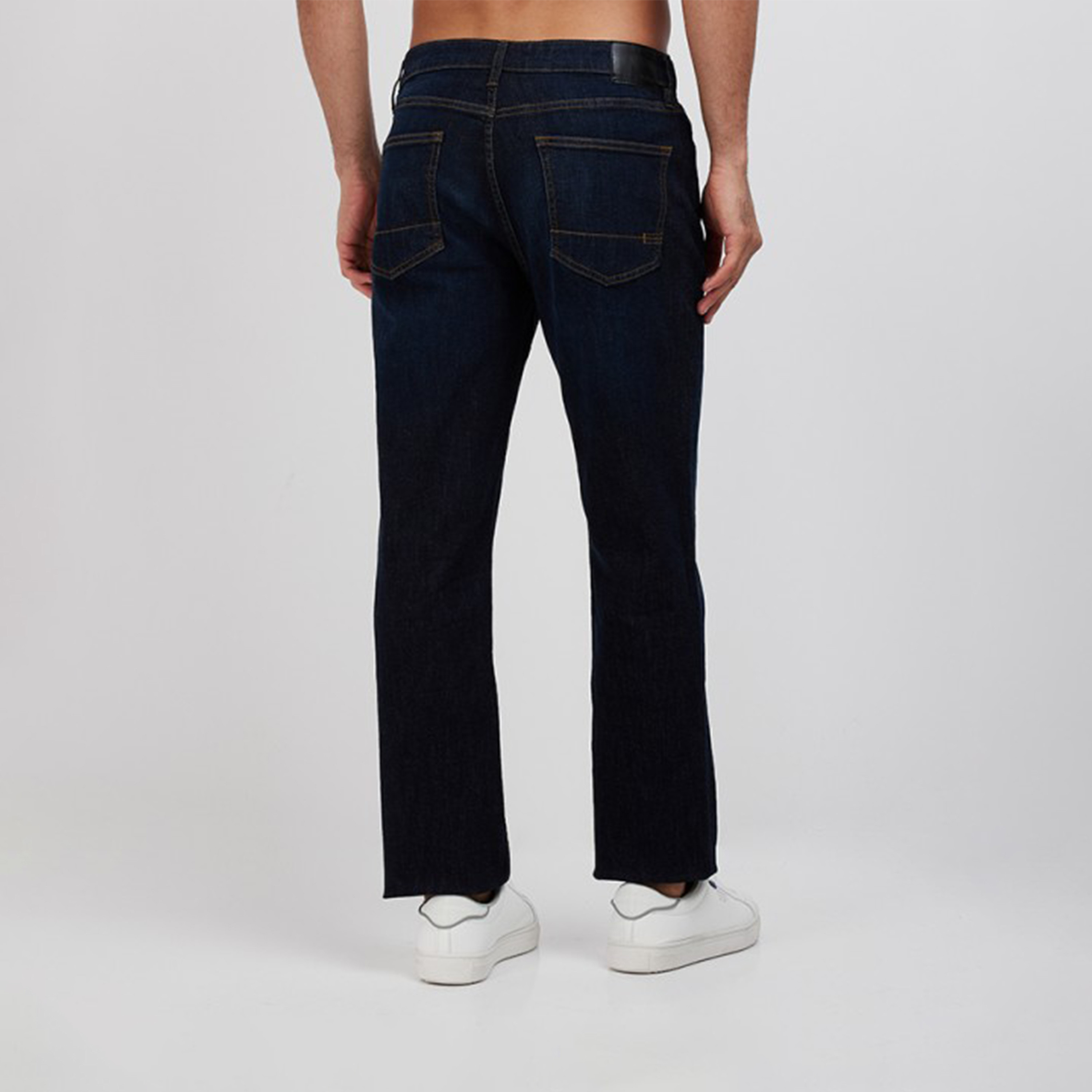 أيروبوستال- بنطلون جينز رجالي ضيق بخصر متوسط ​​غسول غامق-men-clothing-bottoms-jeans-image-2