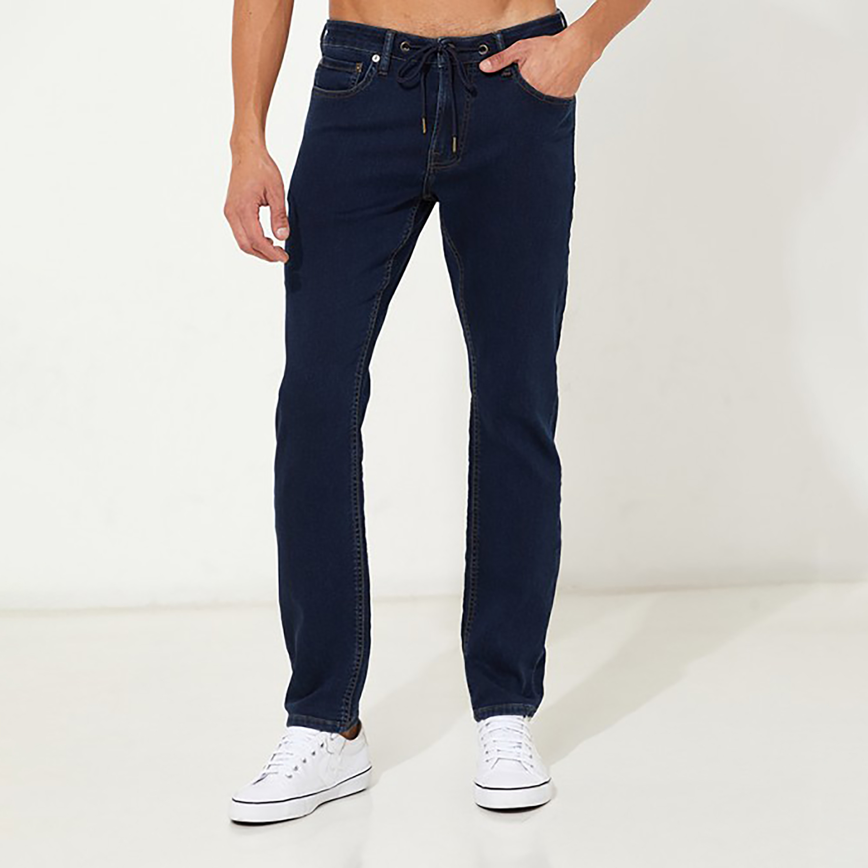 Aeropostale Regular Fit Mid-Rise Pocket Detail Jeans-men-clothing-bottoms-jeans-image-1
