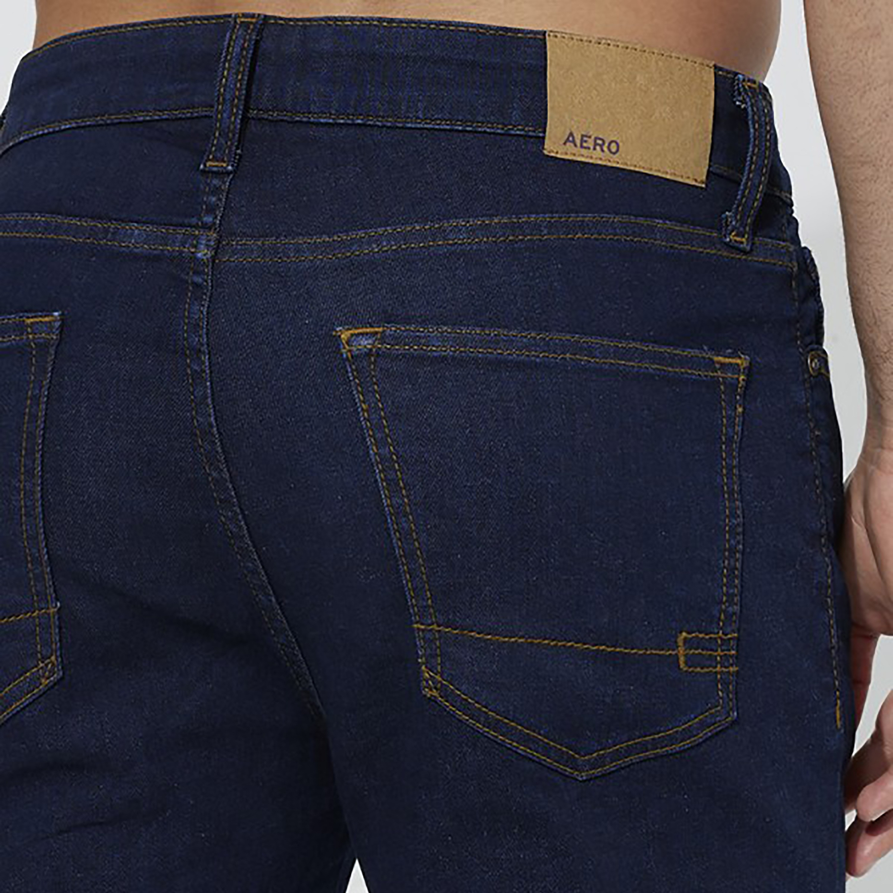 بنطال جينز من ايروبوستال ذو قصة عادية وجيب متوسط الارتفاع-men-clothing-bottoms-jeans-image-3