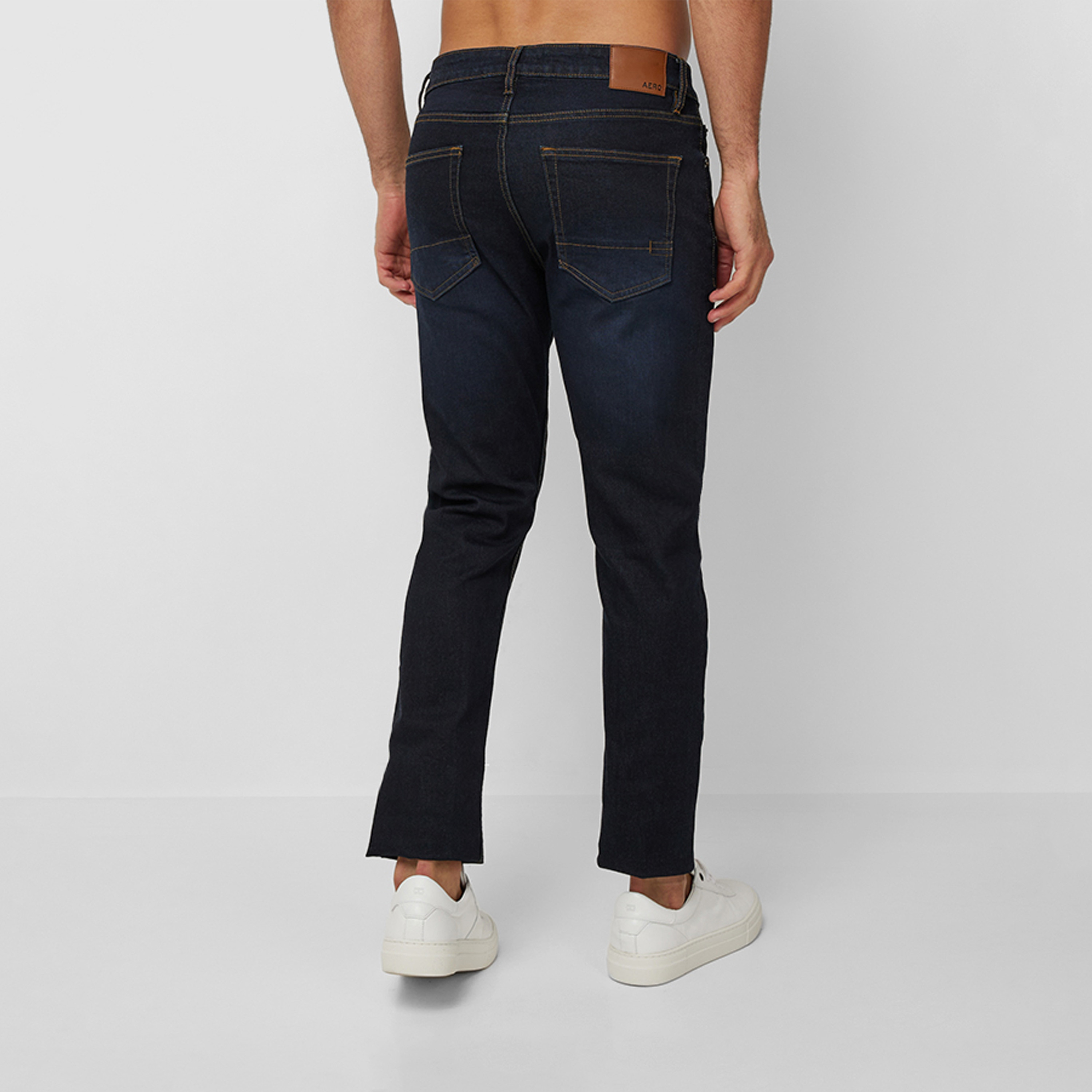 Aeropostale Men's Slim Fit Mid-Rise Dark Wash Jeans-men-clothing-bottoms-jeans-image-4