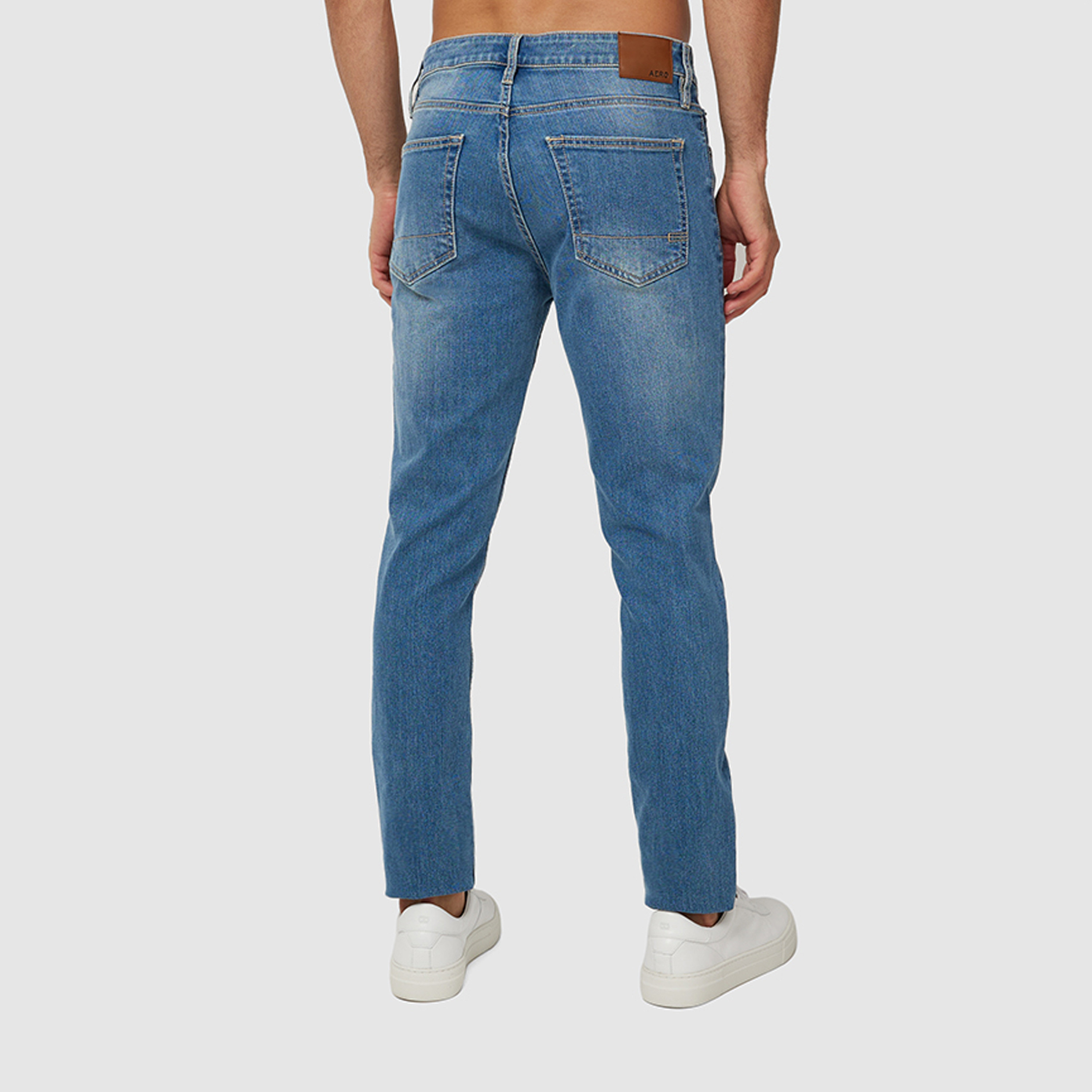 Aeropostale Men's Slim Fit Mid-Rise Light Wash Jeans-men-clothing-bottoms-jeans-image-4