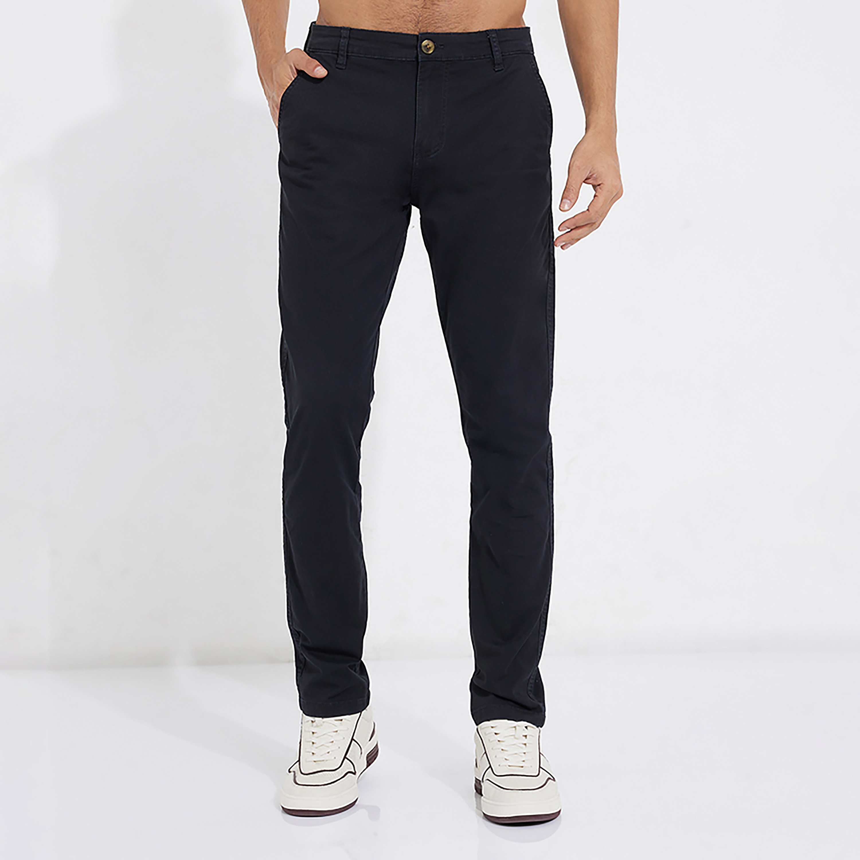 سروال رياضي بخصر متوسط الارتفاع من ايروبوستال-men-clothing-bottoms-trousersandchinos-trousers-image-5