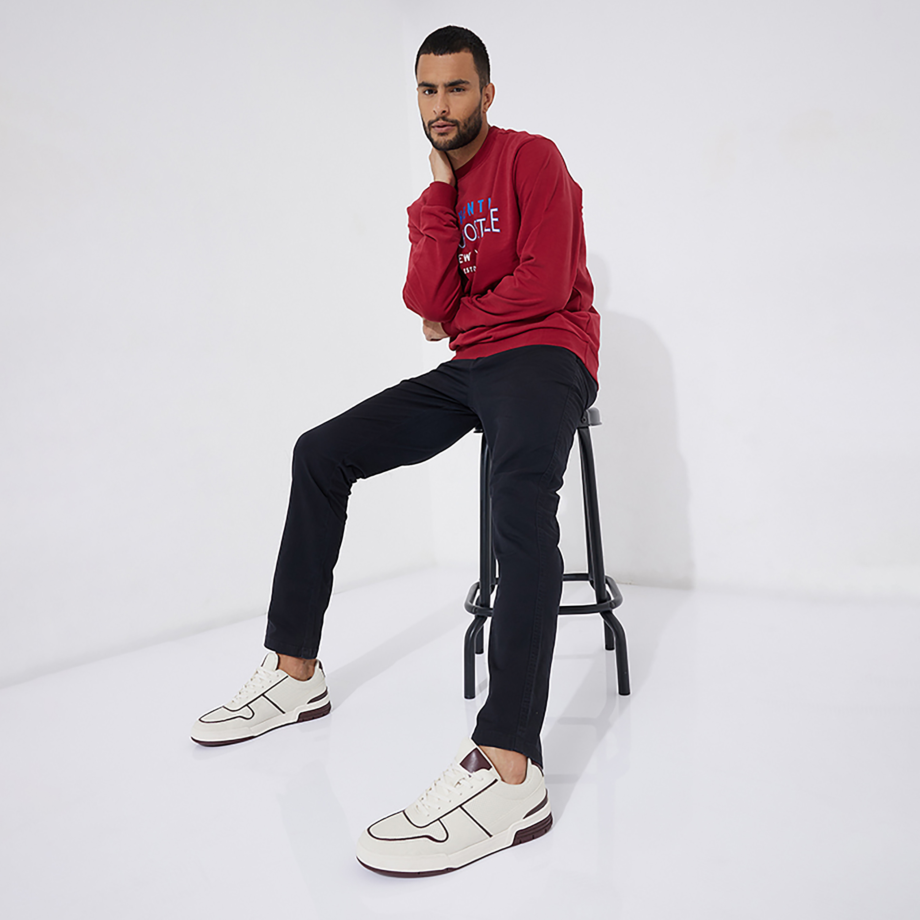 سروال رياضي بخصر متوسط الارتفاع من ايروبوستال-men-clothing-bottoms-trousersandchinos-trousers-image-6