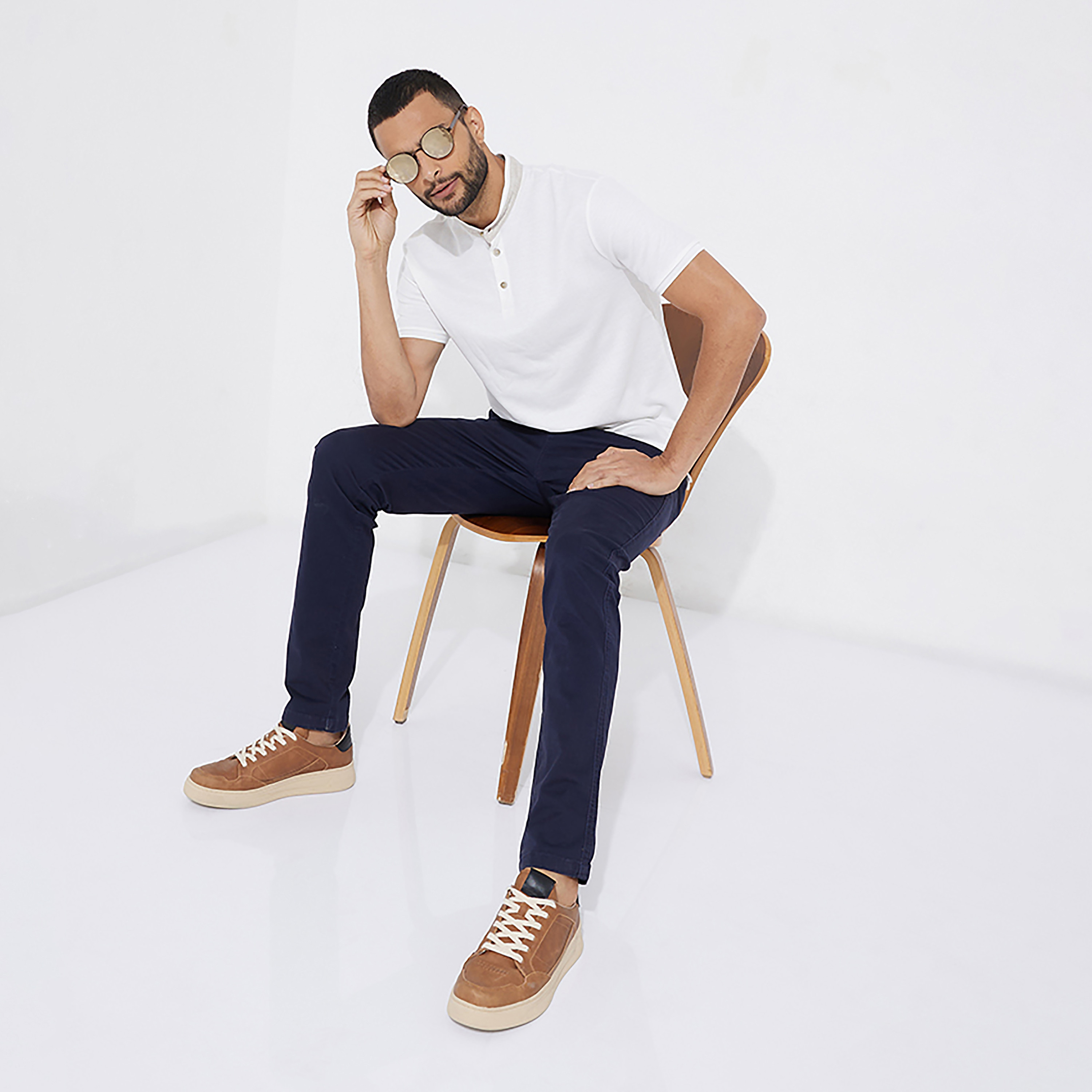 سروال رياضي بخصر متوسط الارتفاع من ايروبوستال-men-clothing-bottoms-trousersandchinos-trousers-image-18