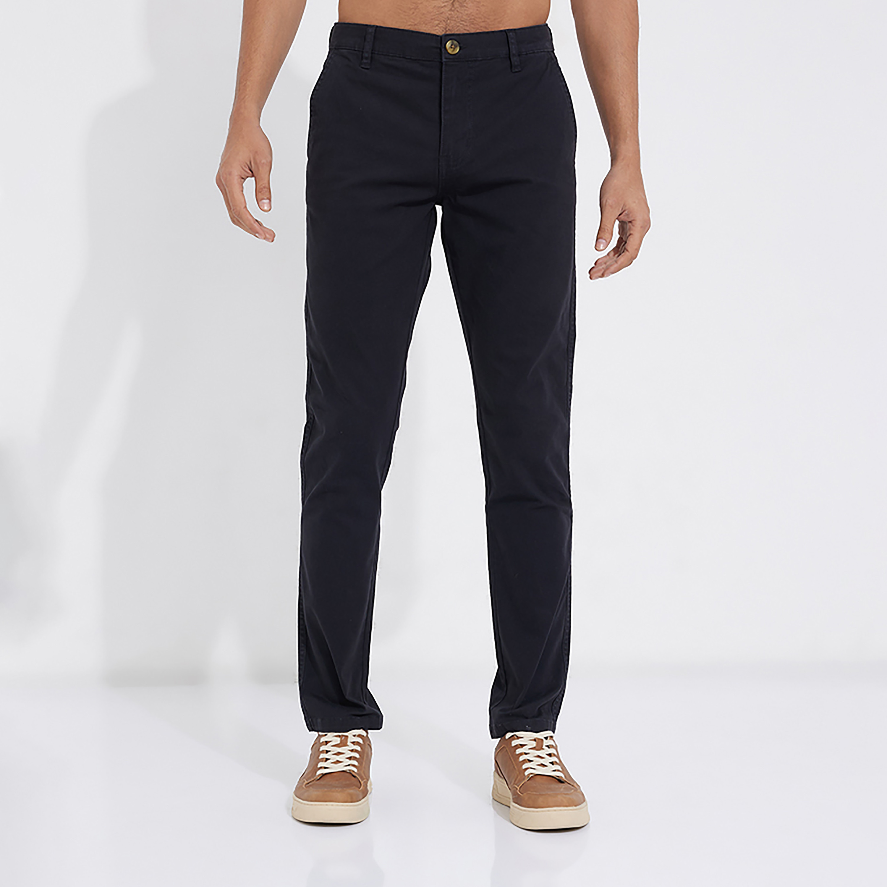 سروال رياضي بخصر متوسط الارتفاع من ايروبوستال-men-clothing-bottoms-trousersandchinos-trousers-image-1
