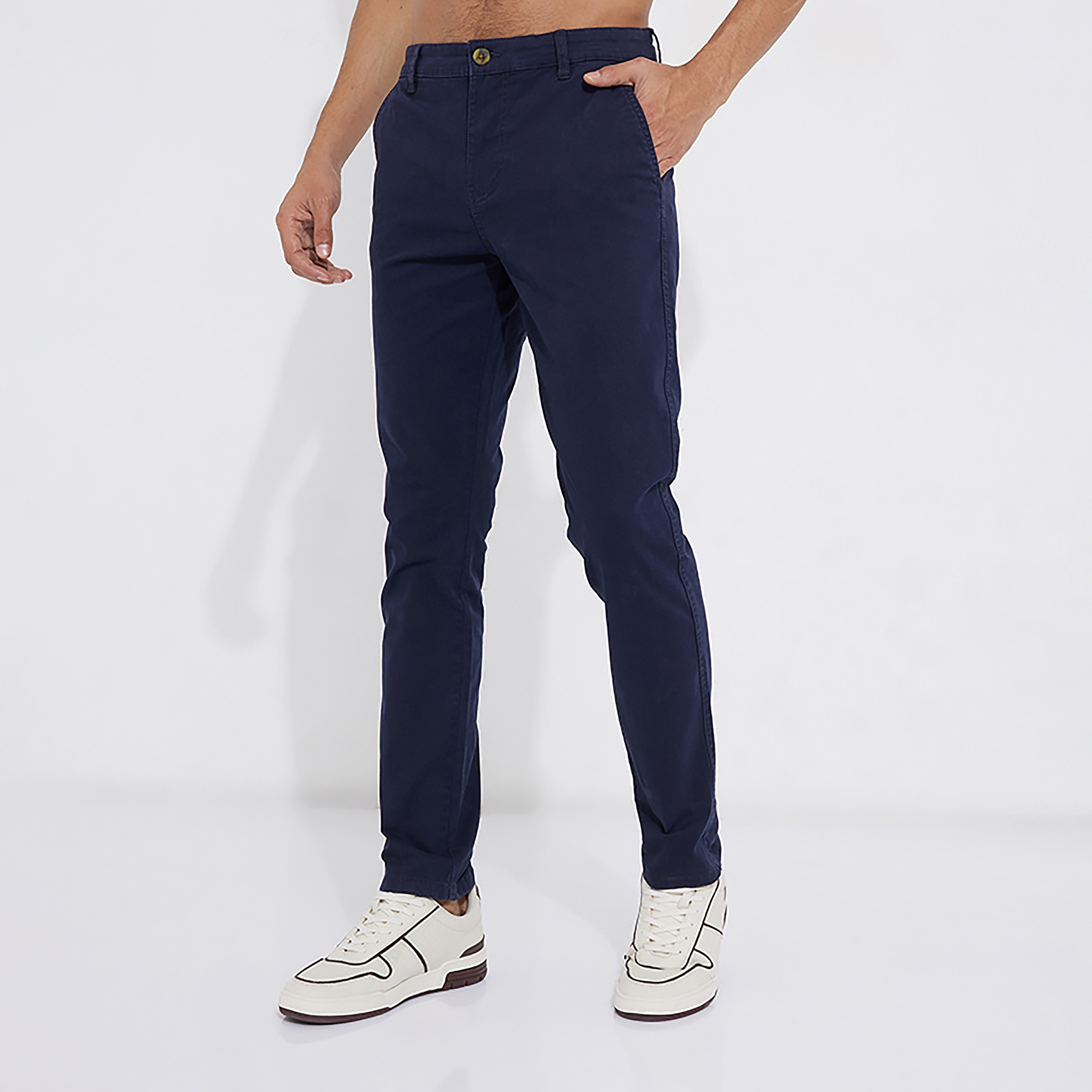 Buy Arrow Dobby Tailored Formal Trousers - NNNOW.com