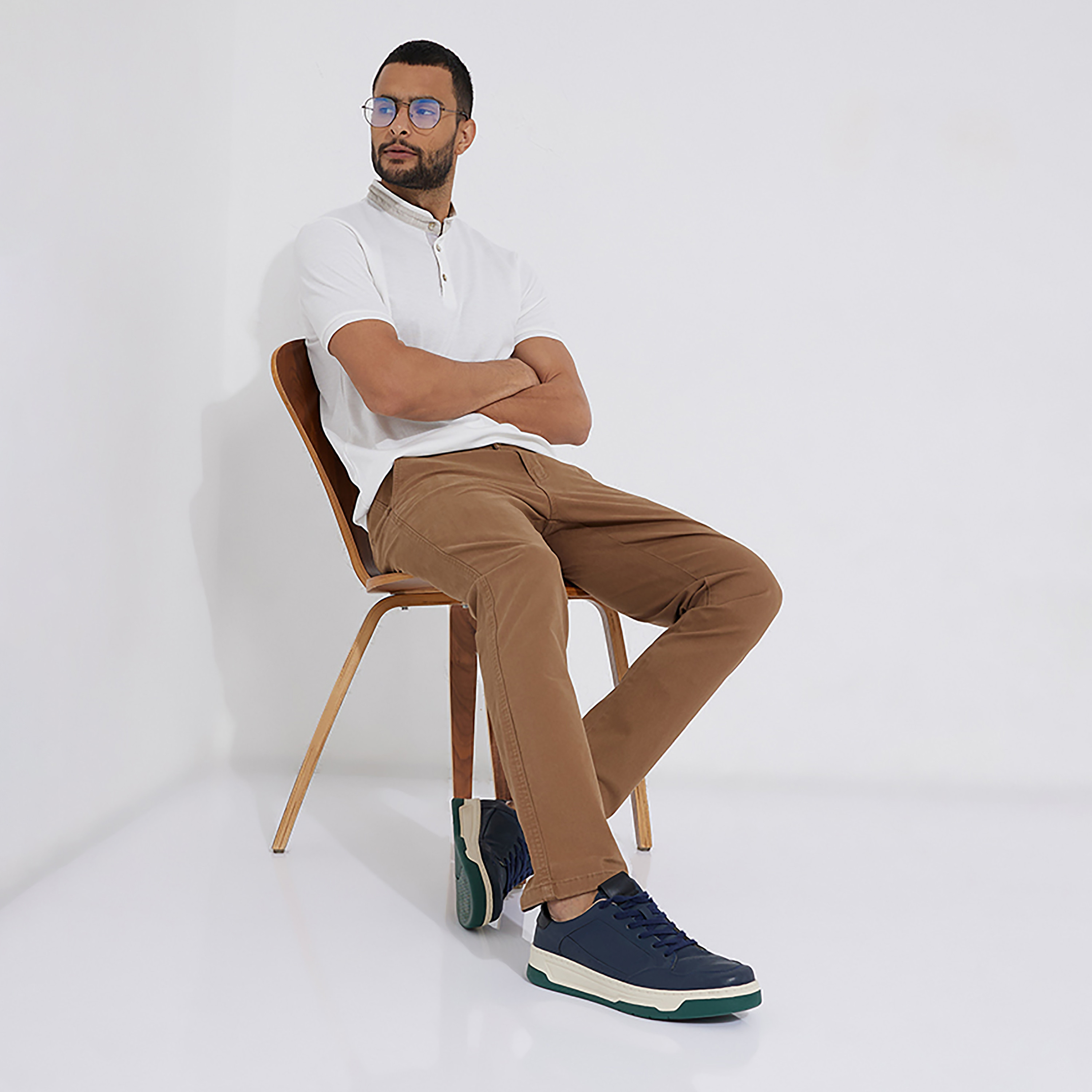 سروال رياضي بخصر متوسط الارتفاع من ايروبوستال-men-clothing-bottoms-trousersandchinos-trousers-image-10