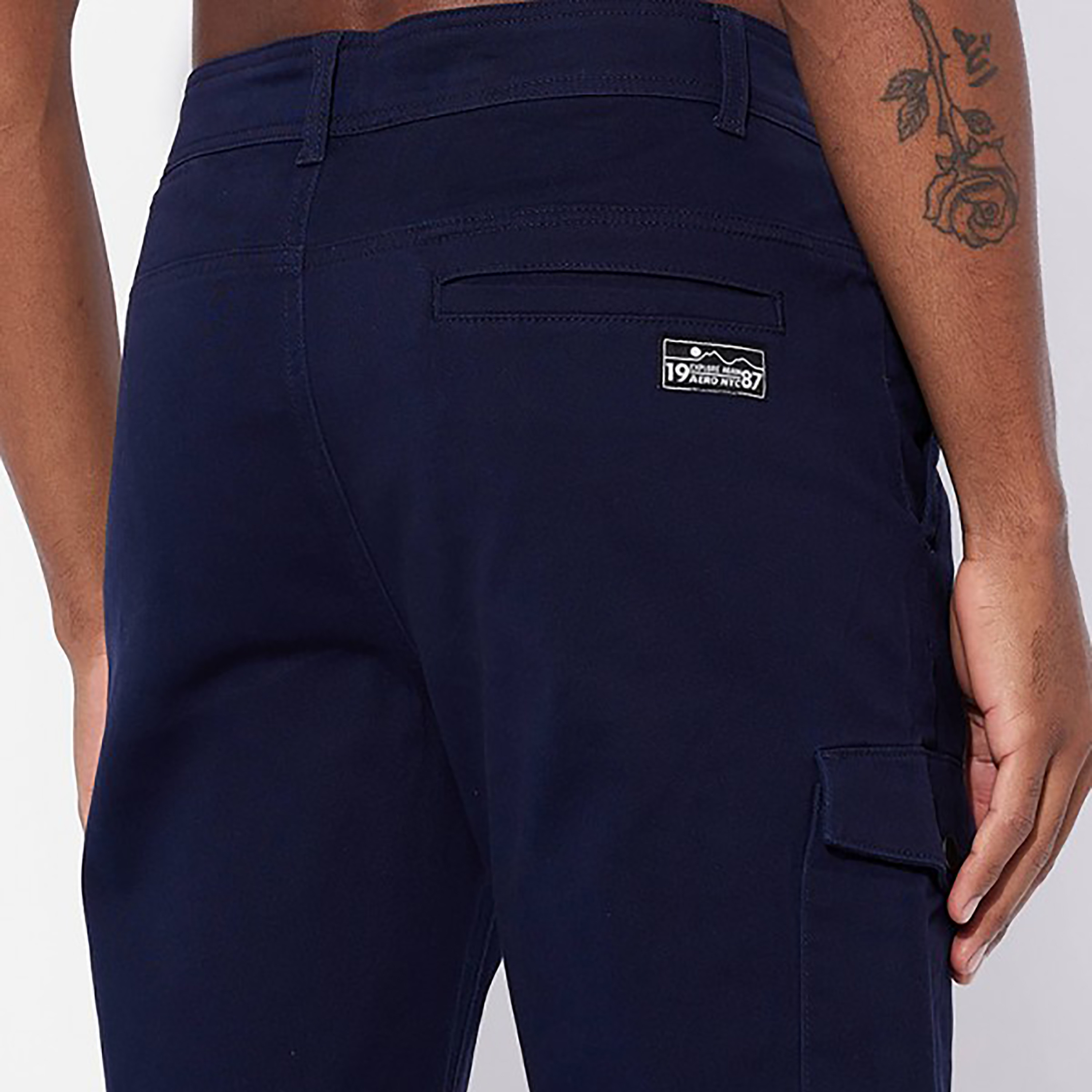 كارعو جوغر من ايروبوستال سادة ذو متوسط الارتفاع-men-clothing-bottoms-joggers-image-7