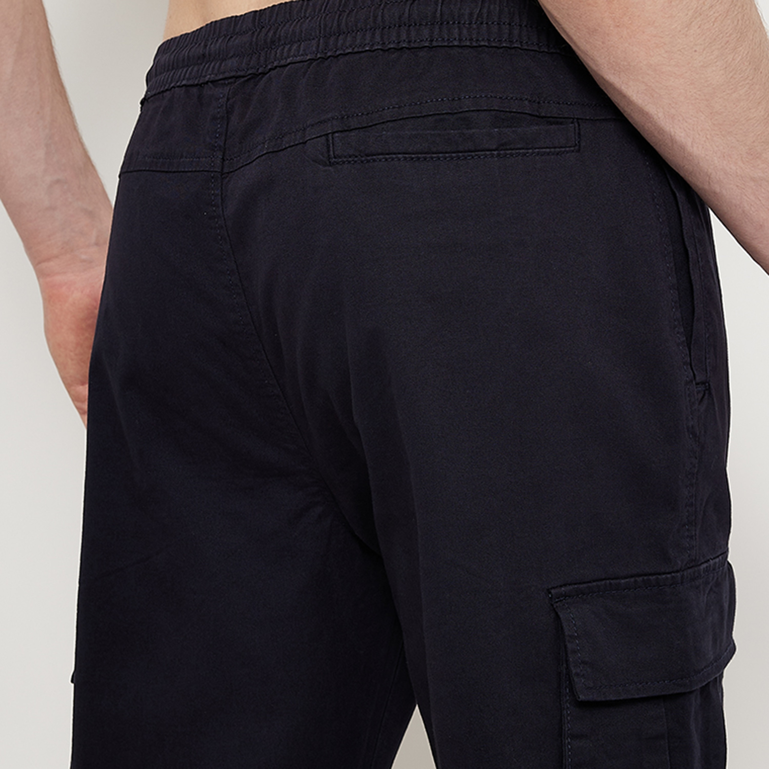 بنطال رياضي مطاطي متوسط الارتفاع للرجال من أيروبوستال-men-clothing-bottoms-joggers-image-7