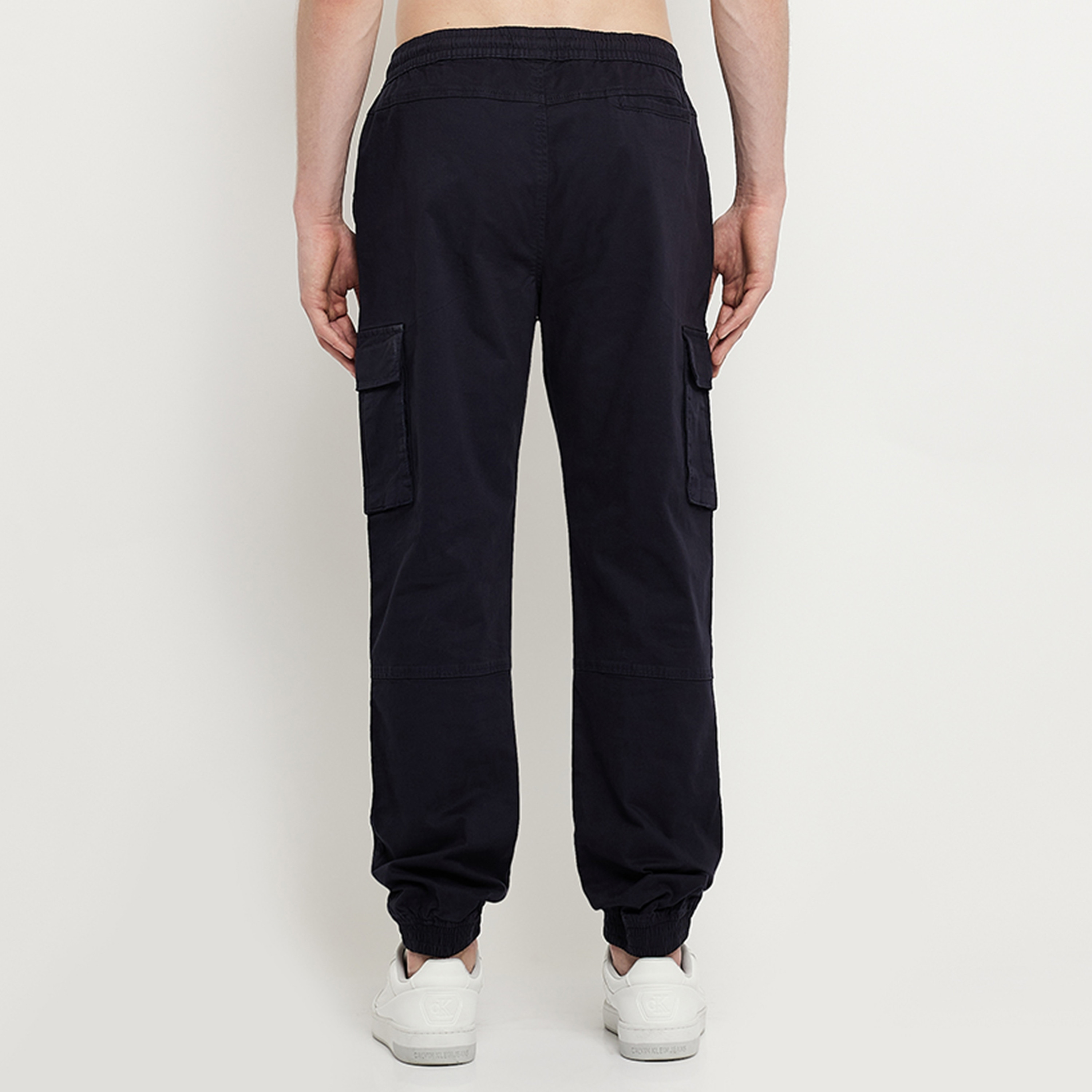 بنطال رياضي مطاطي متوسط الارتفاع للرجال من أيروبوستال-men-clothing-bottoms-joggers-image-8