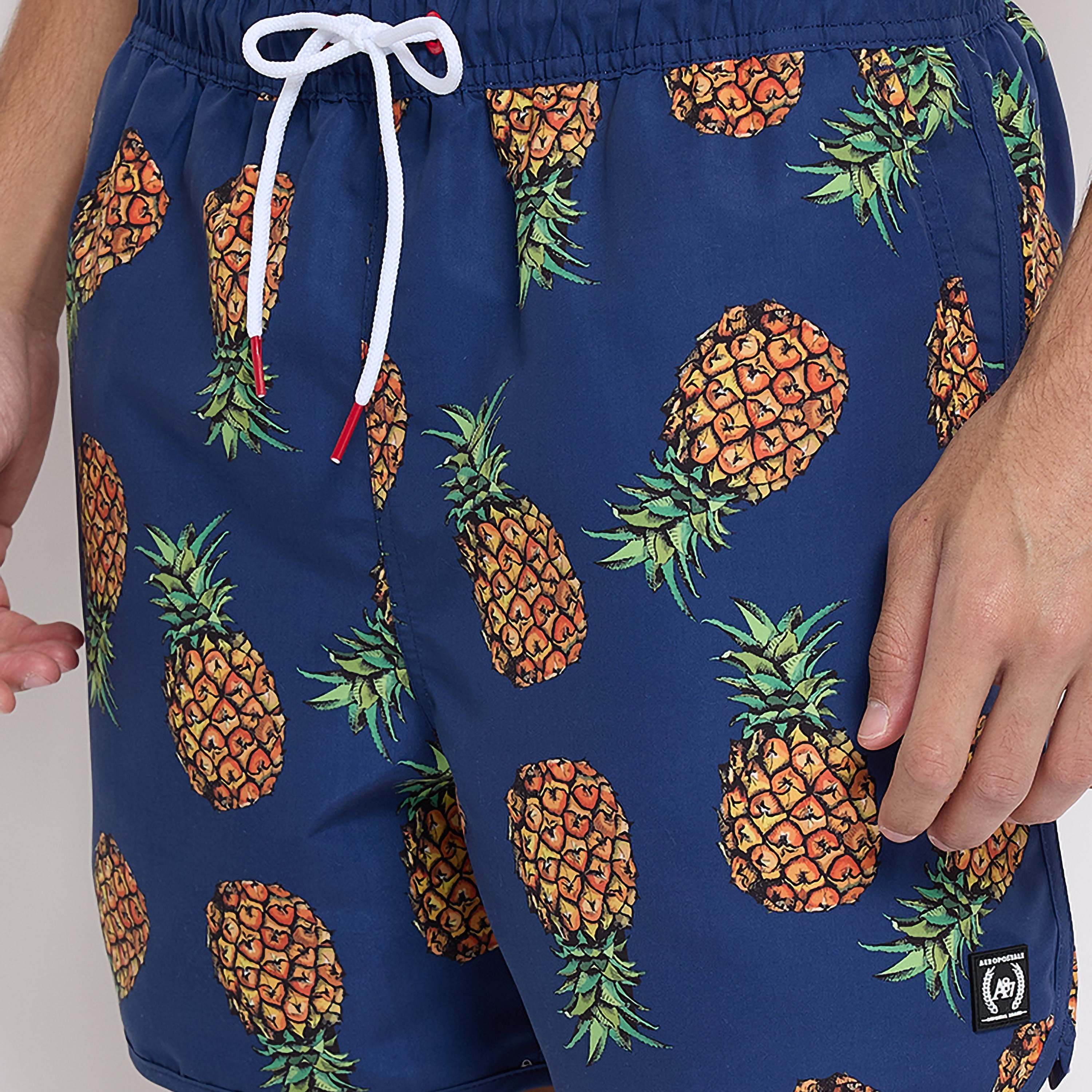 Aeropostale Printed Low Rise Drawstring Swim Shorts-men-clothing-bottoms-shorts-image-3