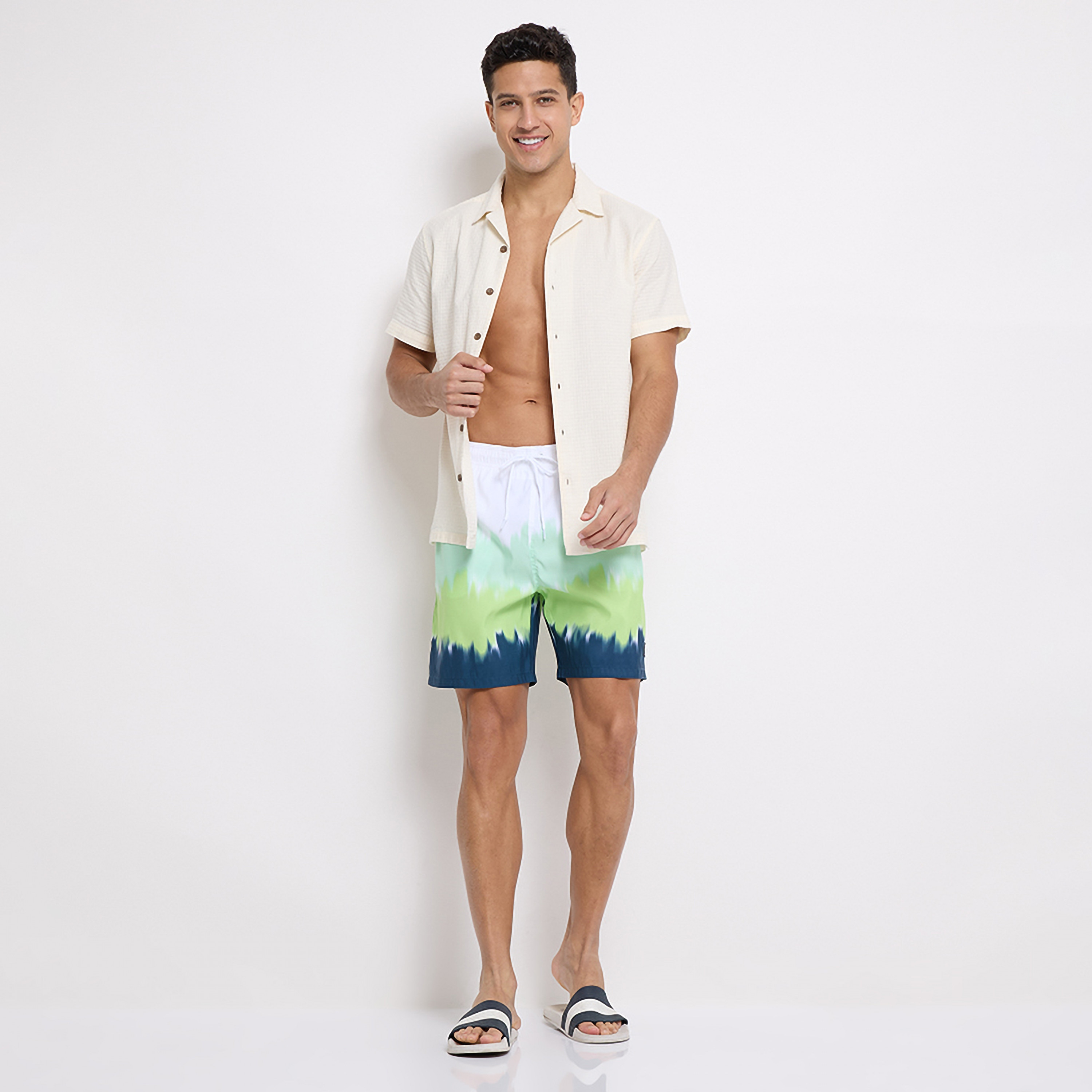 Aeropostale Tie & Dye Low Rise Drawstring Swim Shorts-men-clothing-bottoms-shorts-image-2