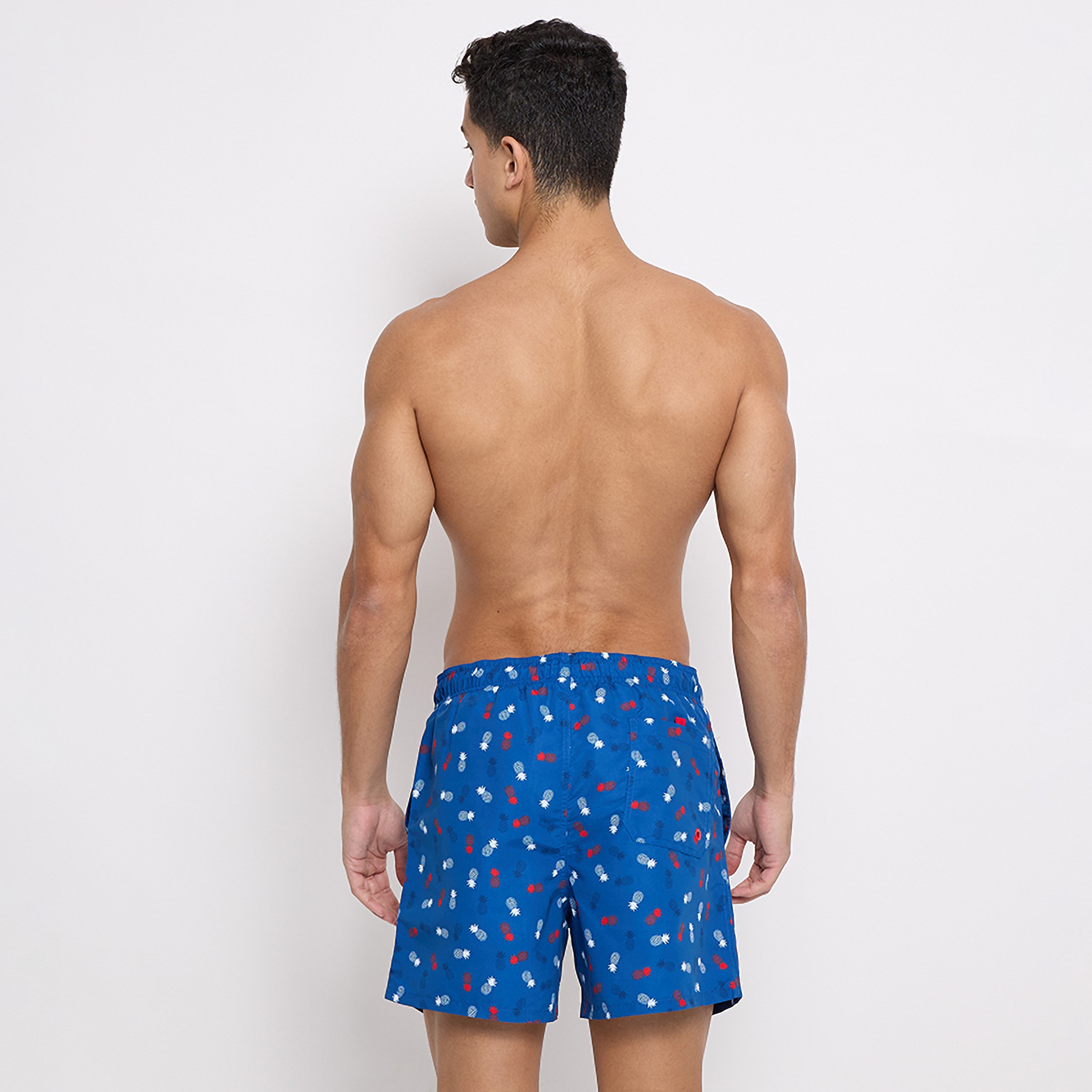 شورت سباحة ذو مطبوع برباط منخفض الارتفاع من ايروبوستال-men-clothing-bottoms-shorts-image-4
