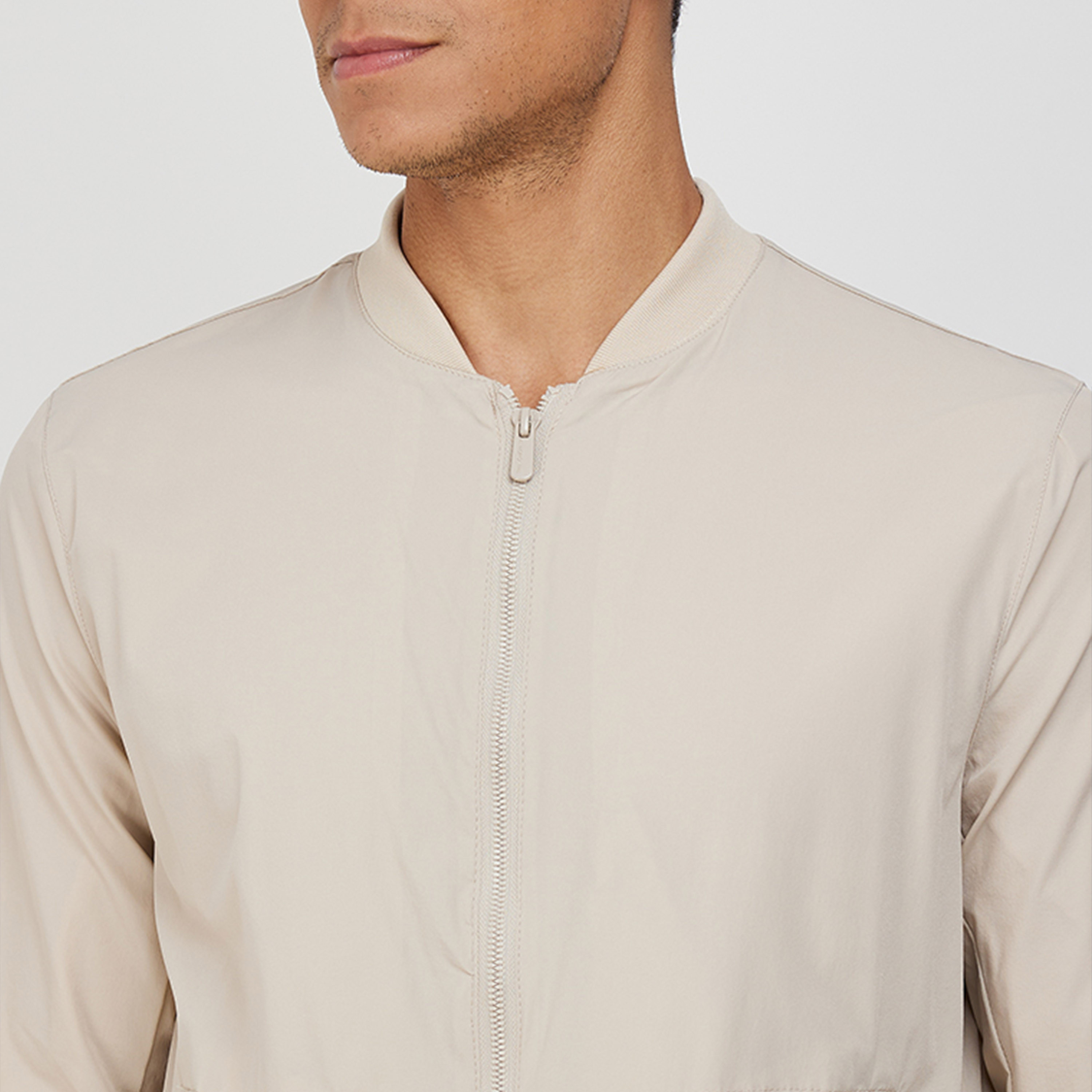 Aeropostale Men's Solid Long Sleeves Bomber Jacket-men-clothing-jacketsandblazers-jackets-image-3