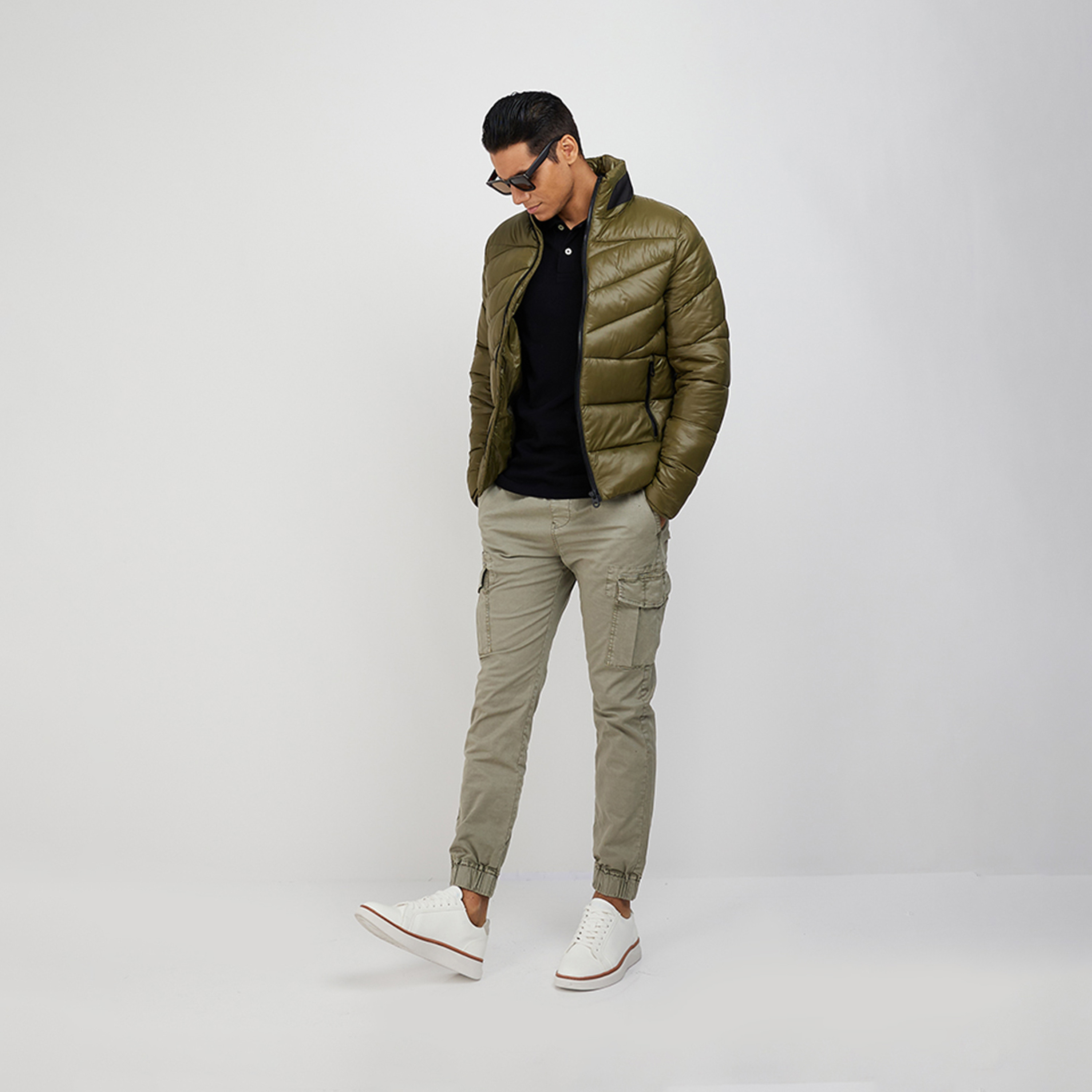 Aeropostale Men's Solid High Neck Quilted Long Sleeve Puffer Jacket-men-clothing-jacketsandblazers-jackets-image-10
